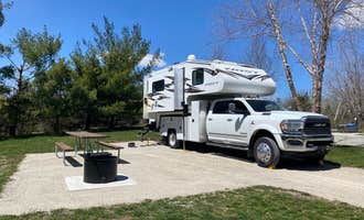 Camping near Wildcat Bluff County Park: Linn County Park Morgan Creek Campground, Atkins, Iowa
