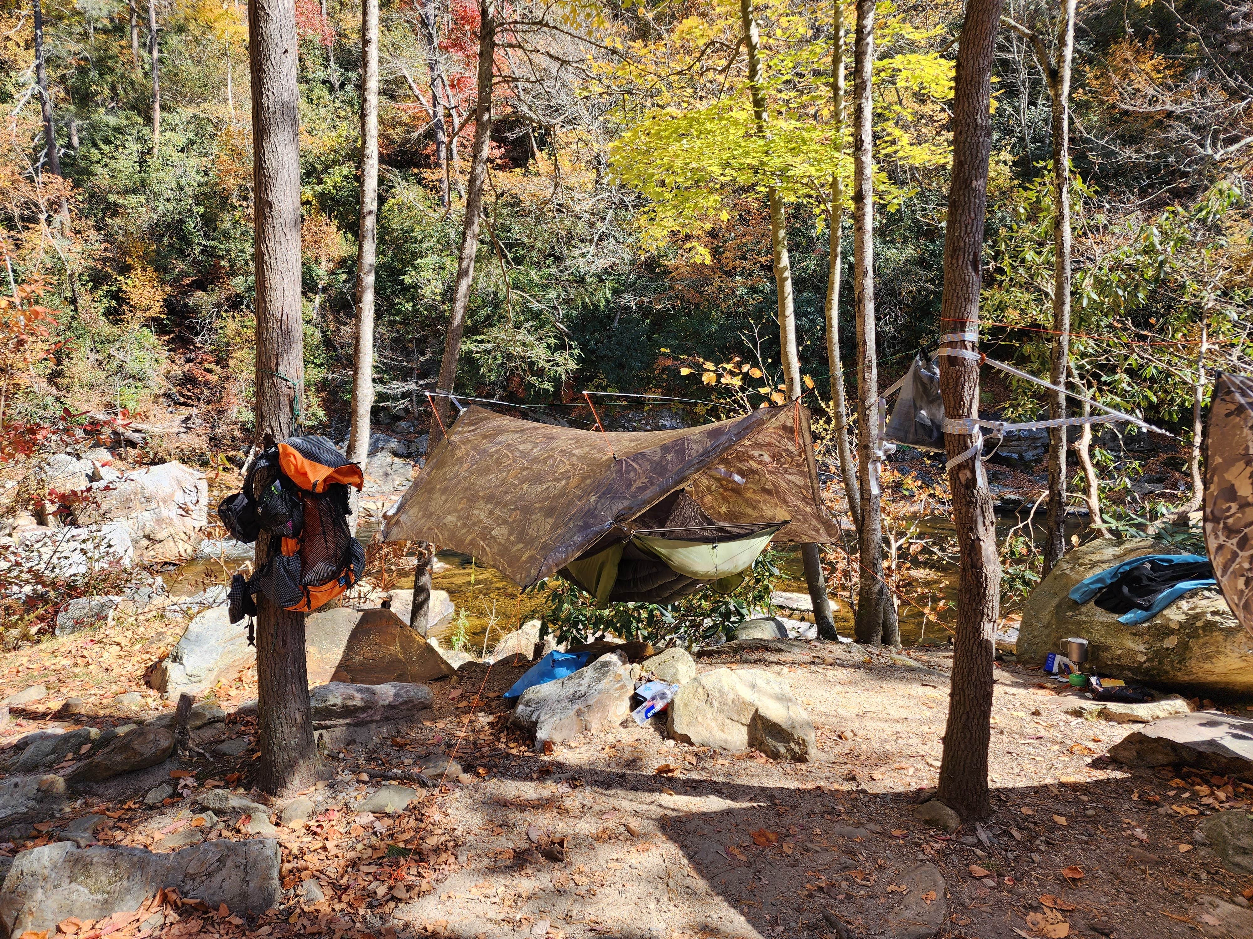 Brian G.'s photo at Linville Gorge Wilderness Dispersed Camping--Western Section, NC 128 he near Spruce Pine, NC