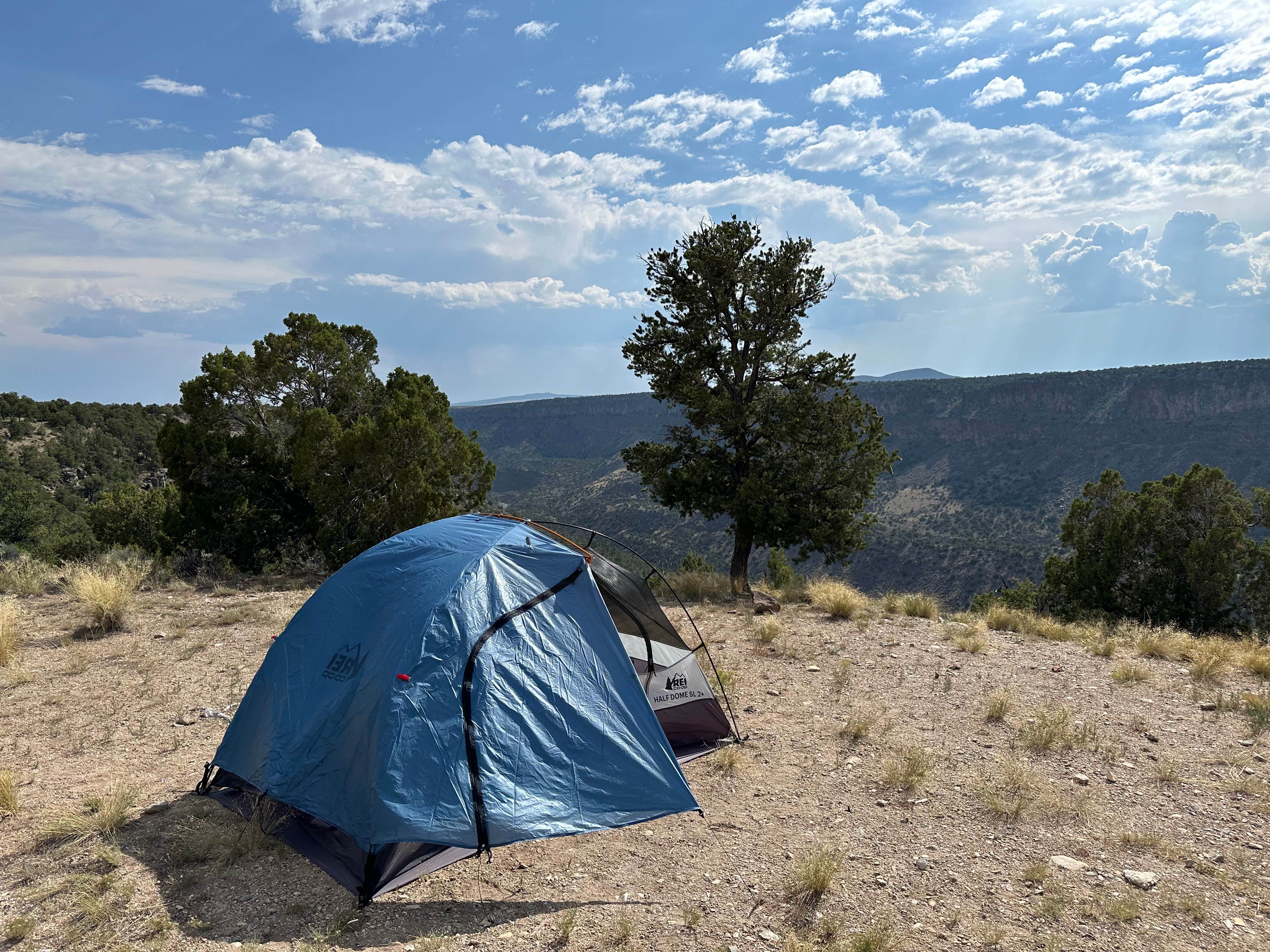 Parth P.'s photo of tent camping at Little Arsenic Springs Campground near Red River, NM