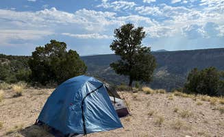 Parth P.'s photo of tent camping at Little Arsenic Springs Campground near Llano, NM
