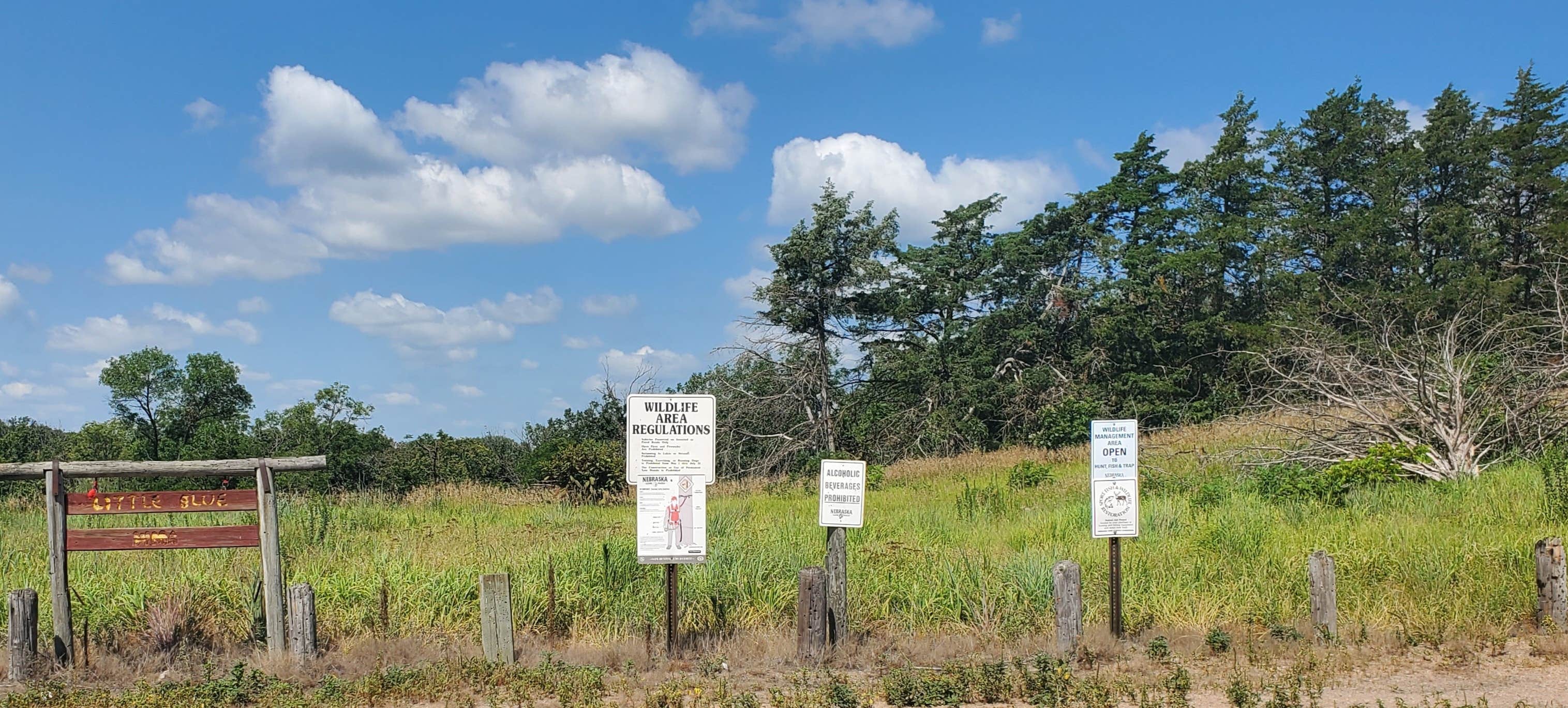 Dana T.'s photo of a dispersed camping area at Little Blue "Wildlife Management Area" in Nebraska