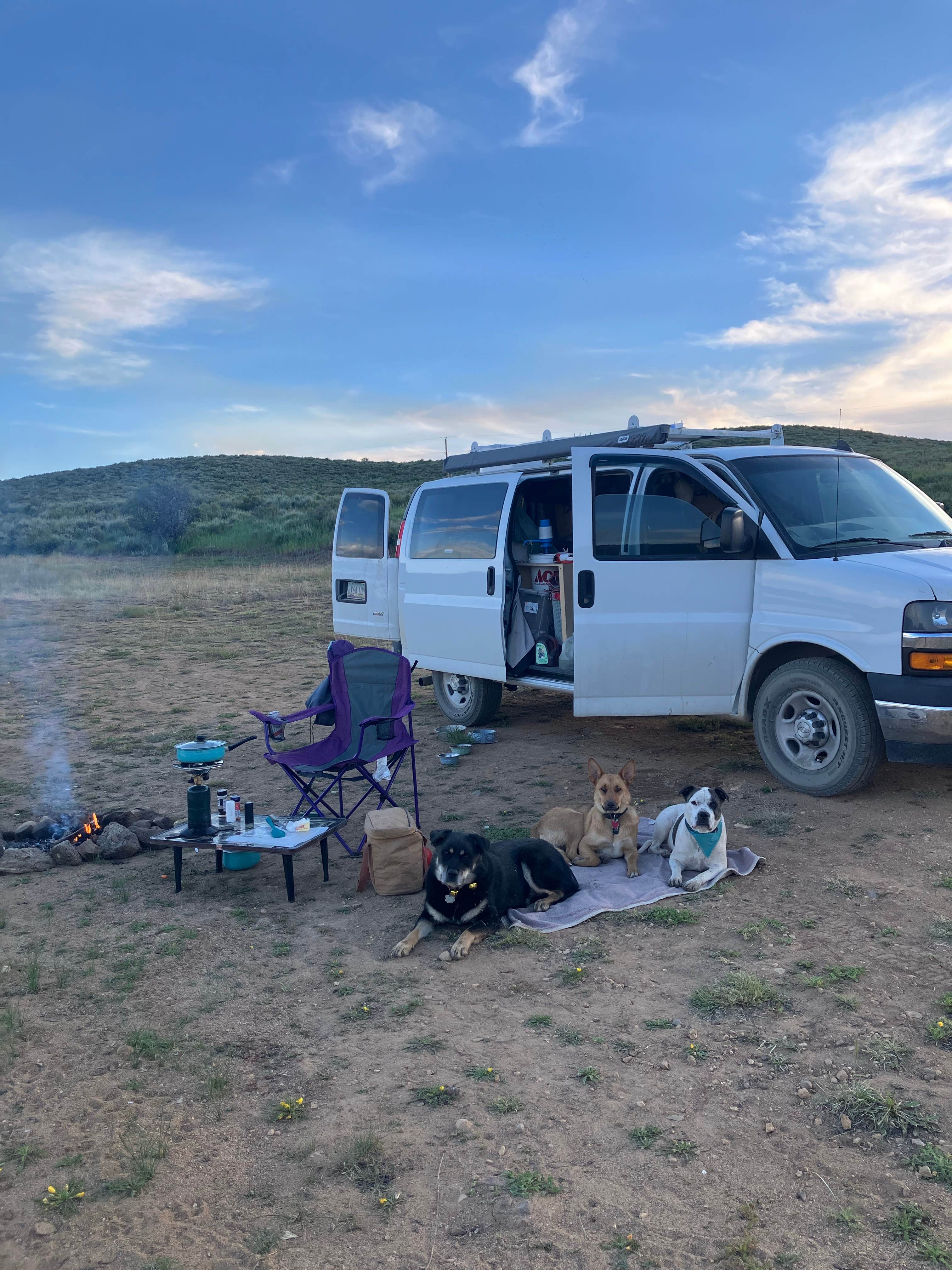 Camper-submitted photo at Little Camas Reservoir near Fairfield, ID