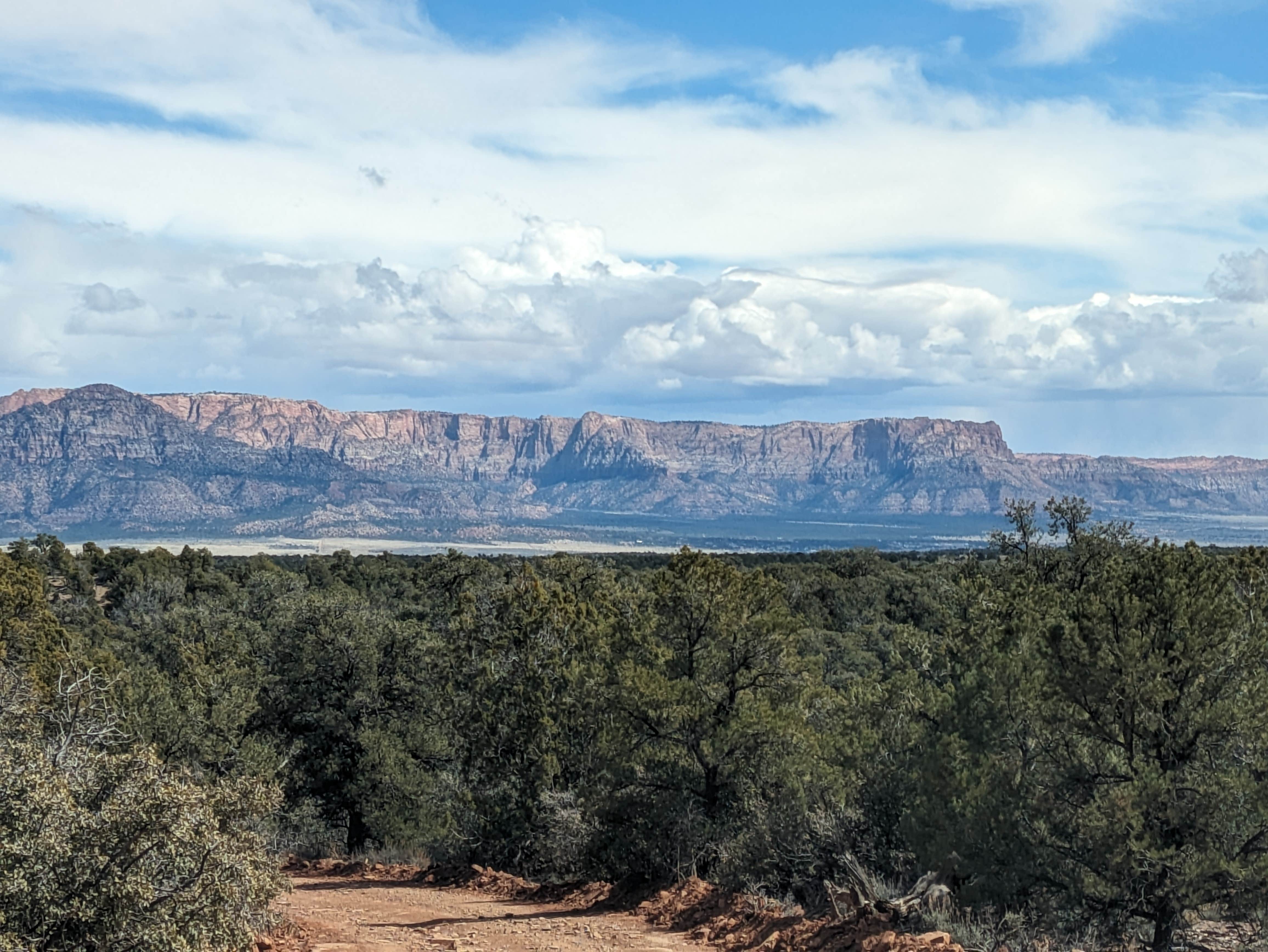 Greg L.'s photo of a dispersed camping area at Little Creek Mesa MTB Area near Colorado City, AZ