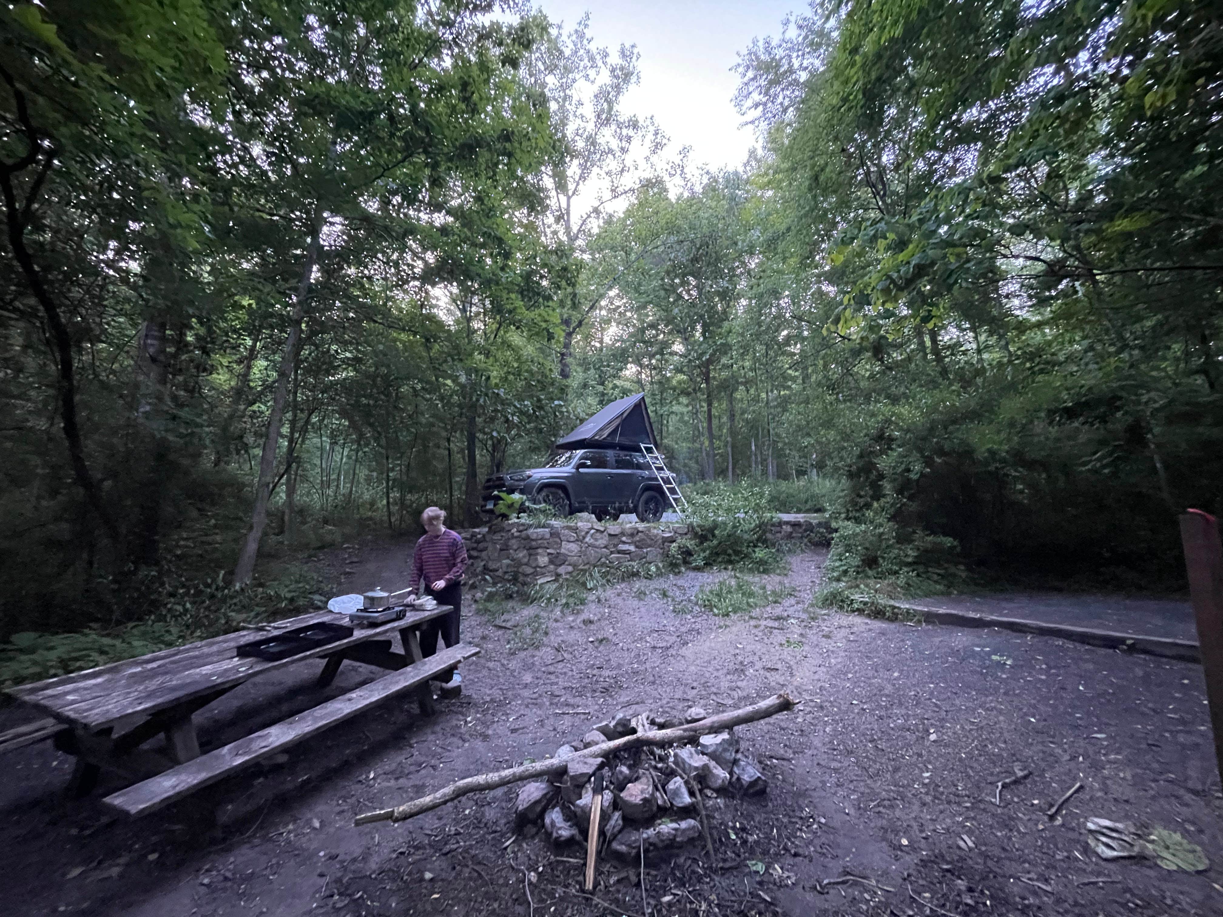 Camper-submitted photo at Little Fort Campground near Rippon, WV