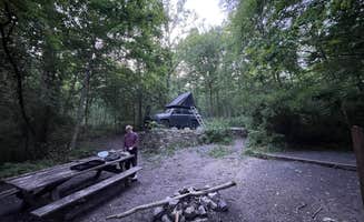 Sawyer B.'s photo of tent camping at Little Fort Campground near Madison, VA