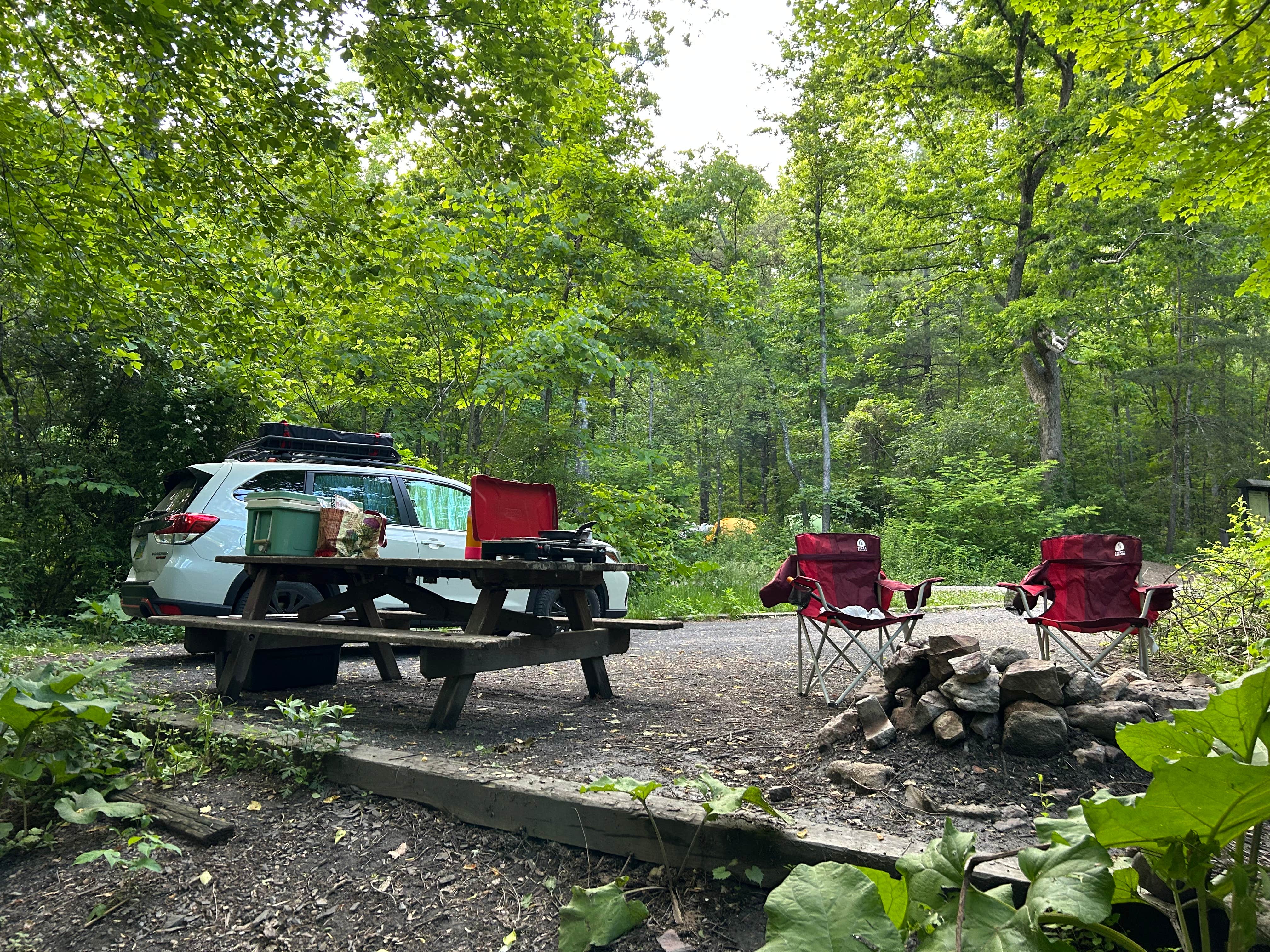 Camper-submitted photo at Little Fort Campground near Rippon, WV