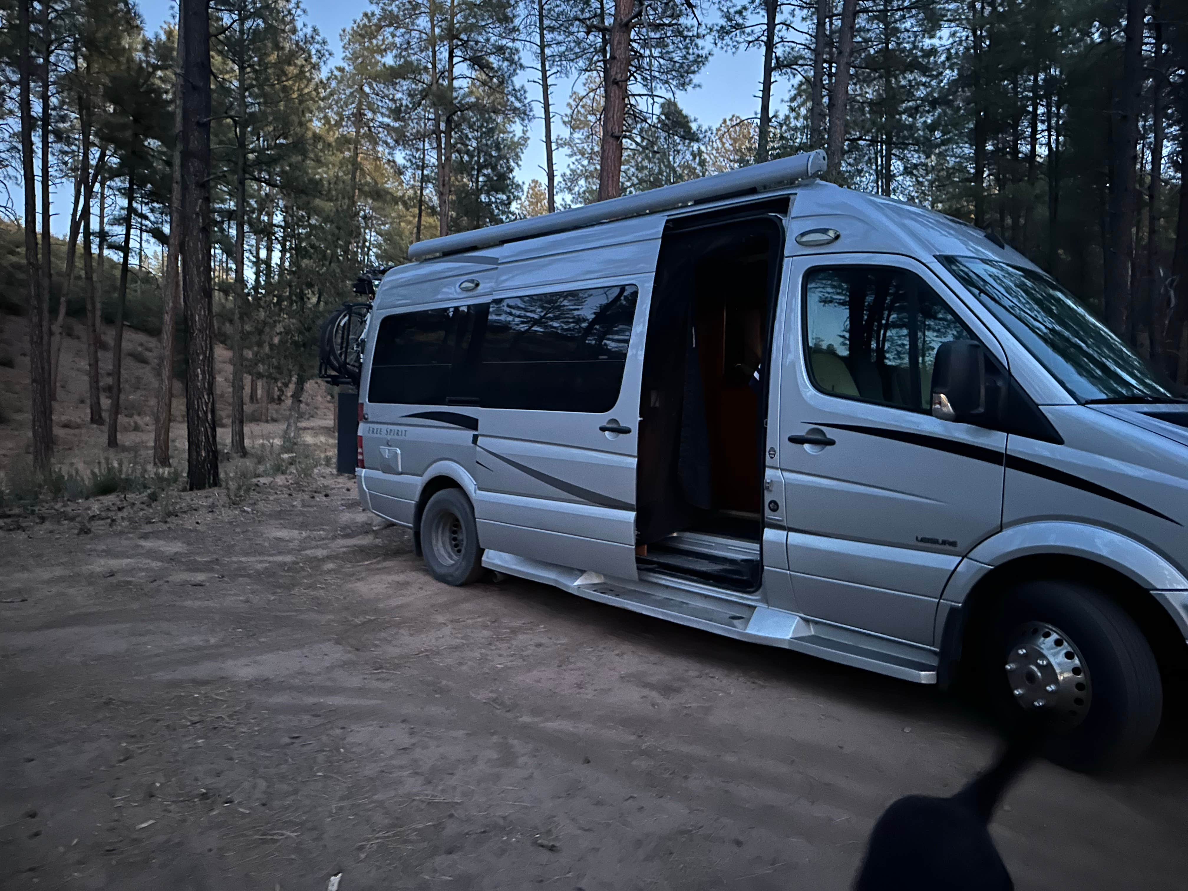 Teresa A.'s photo of rv camping at Little Green Valley - NF405A Dispersed near Pine, AZ