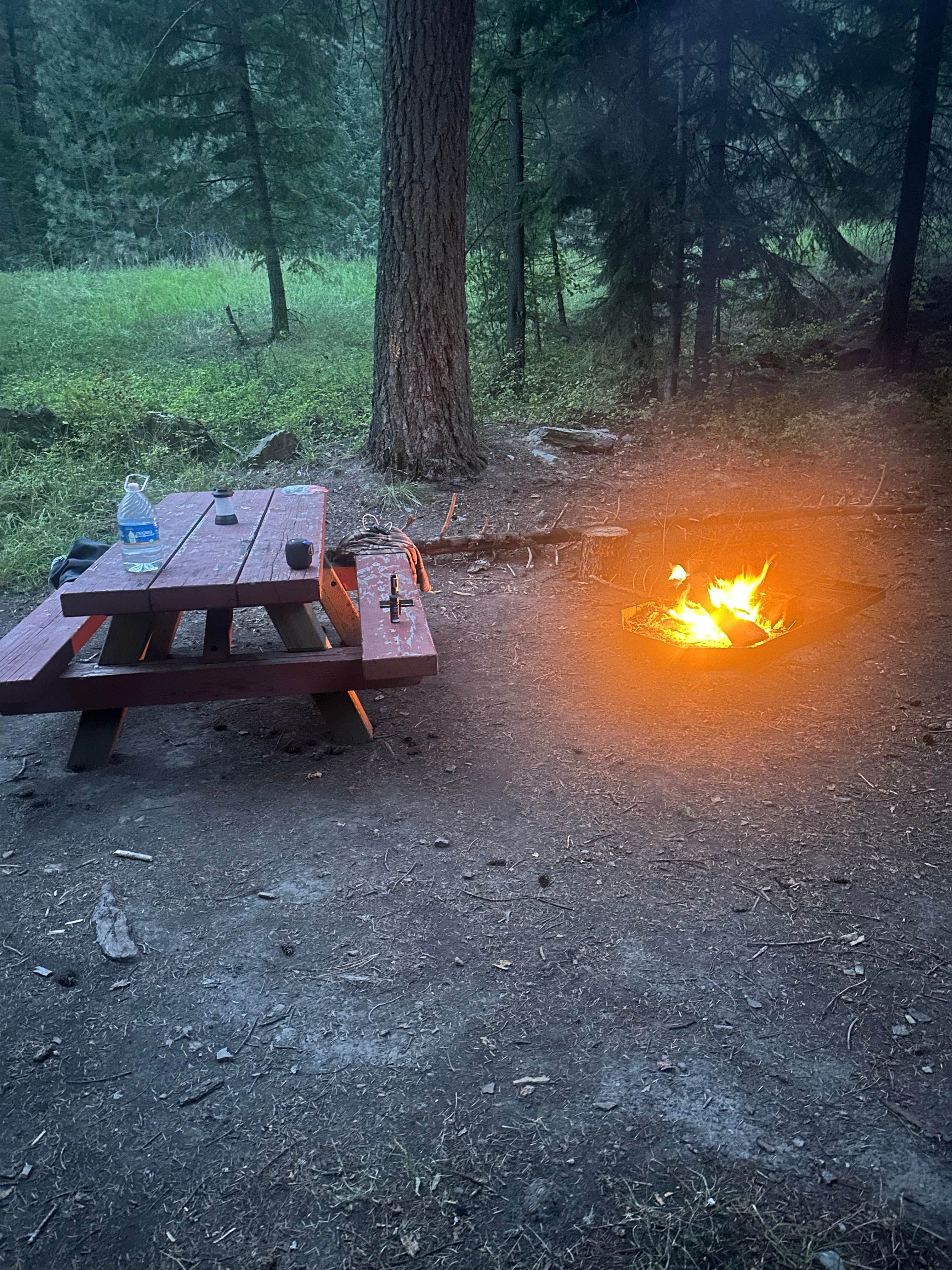 Camper submitted image from Little Joe Campground - Lolo National Forest - 1