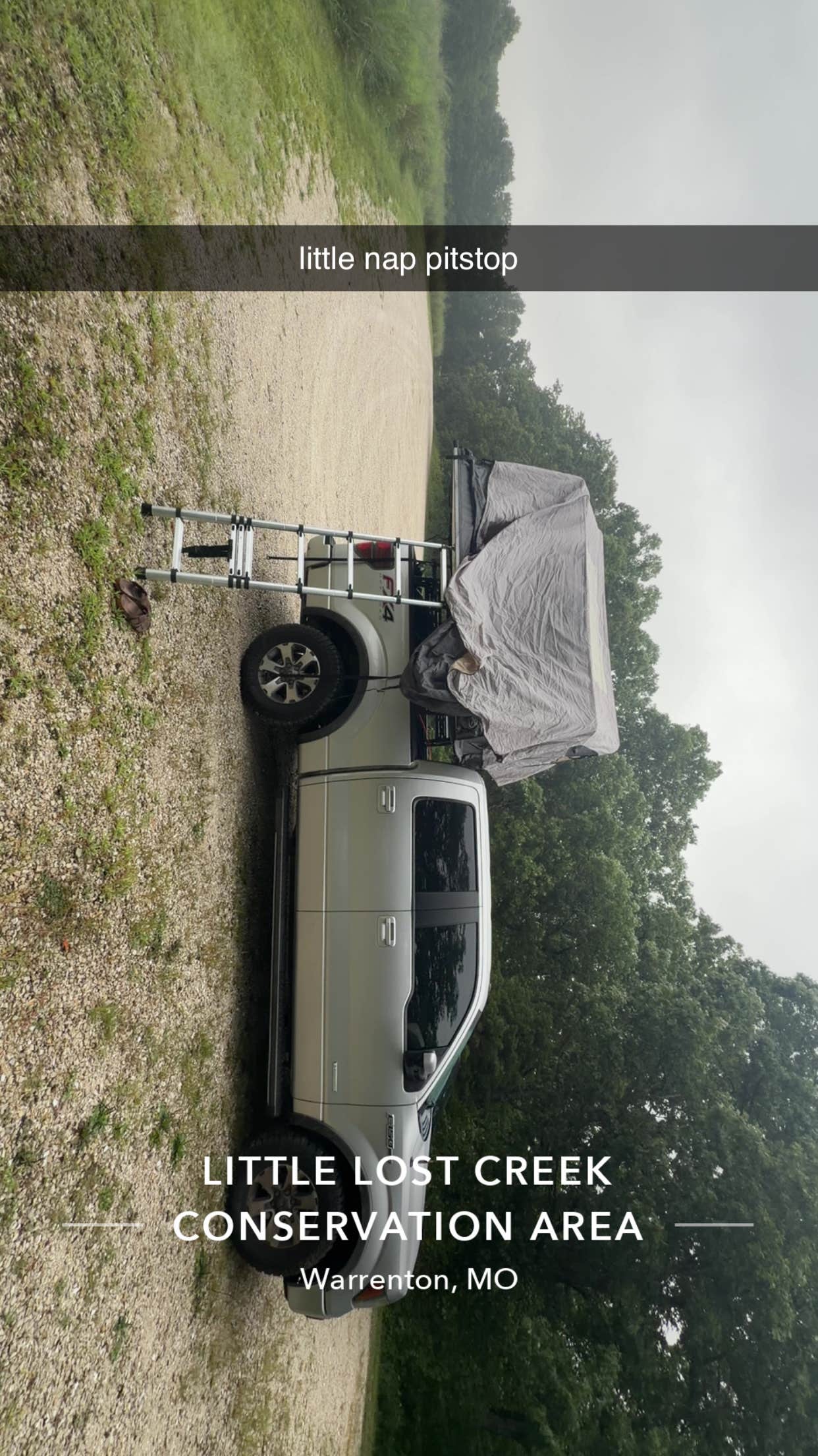 Camper-submitted photo at little lost creek near Rhineland, MO