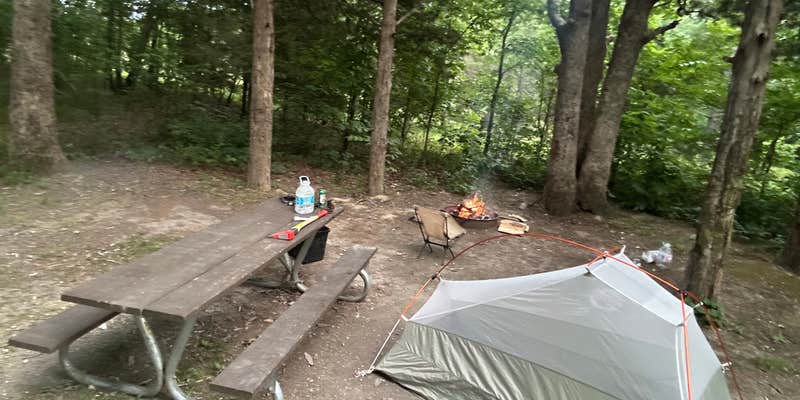 Camper submitted image from little lost creek