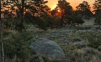 Christopher H.'s photo of a dispersed camping area at Little Mountain Dispersed Camp near Ashley National Forest