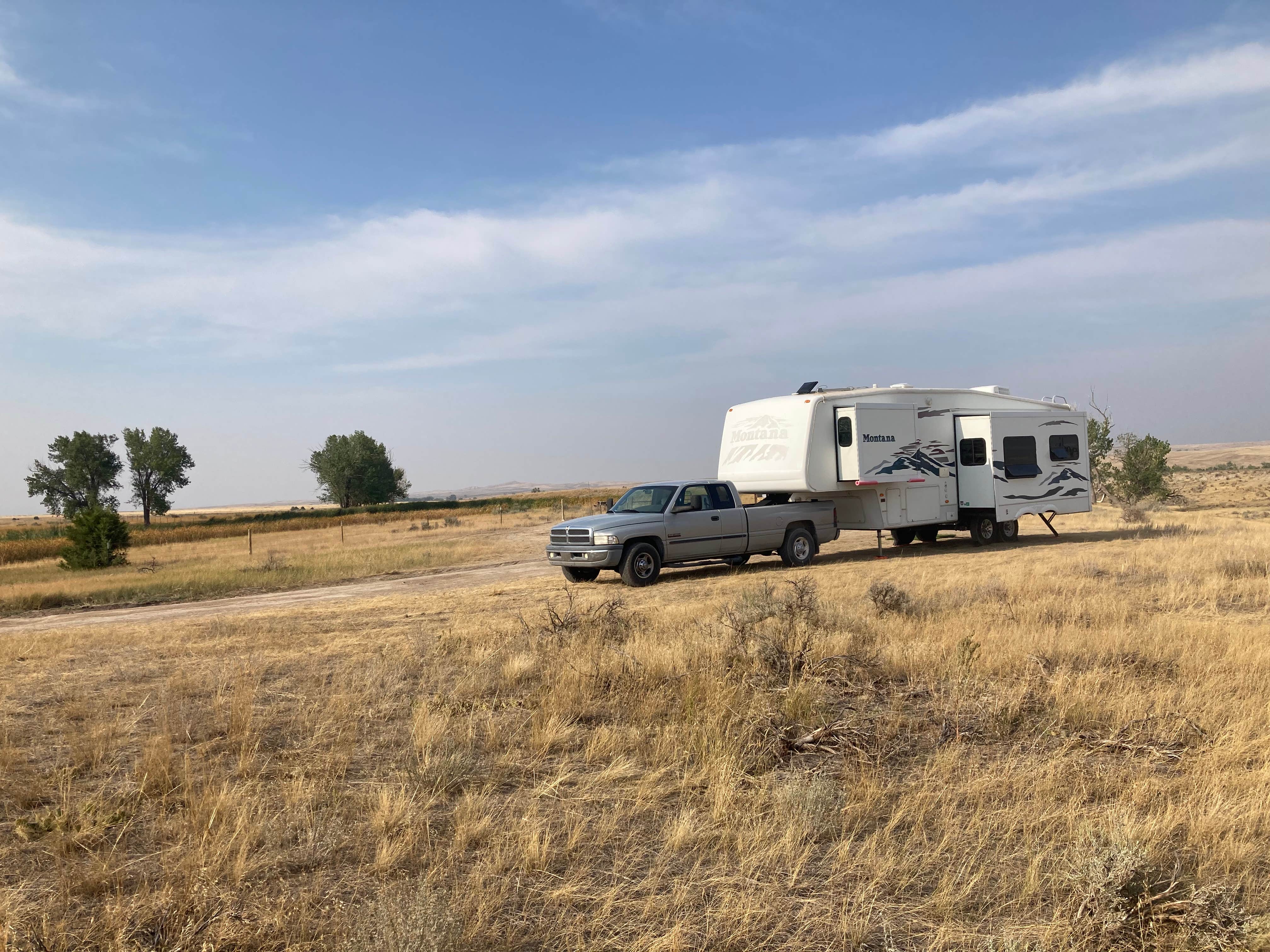 Camper-submitted photo at Little Powder River Reservoir near Gillette, WY