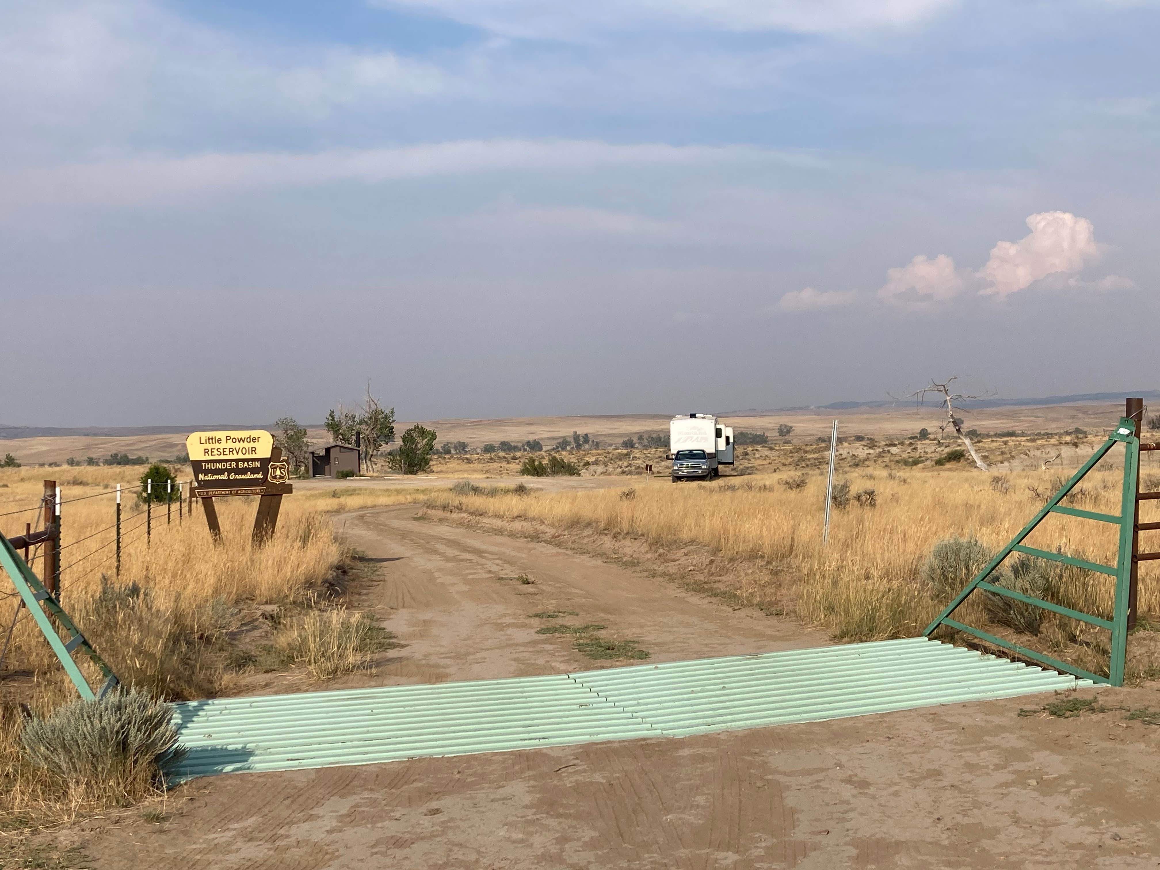 Camper-submitted photo at Little Powder River Reservoir near Gillette, WY