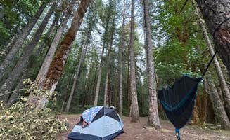 Jeffrey P.'s photo of a dispersed camping area at Little Soda Springs Rd Dispersed near Battle Ground, WA