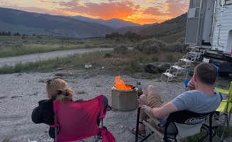 Allison S.'s photo of a dispersed camping area at Little Trail Creek Road - Dispersed Site near Bozeman, MT