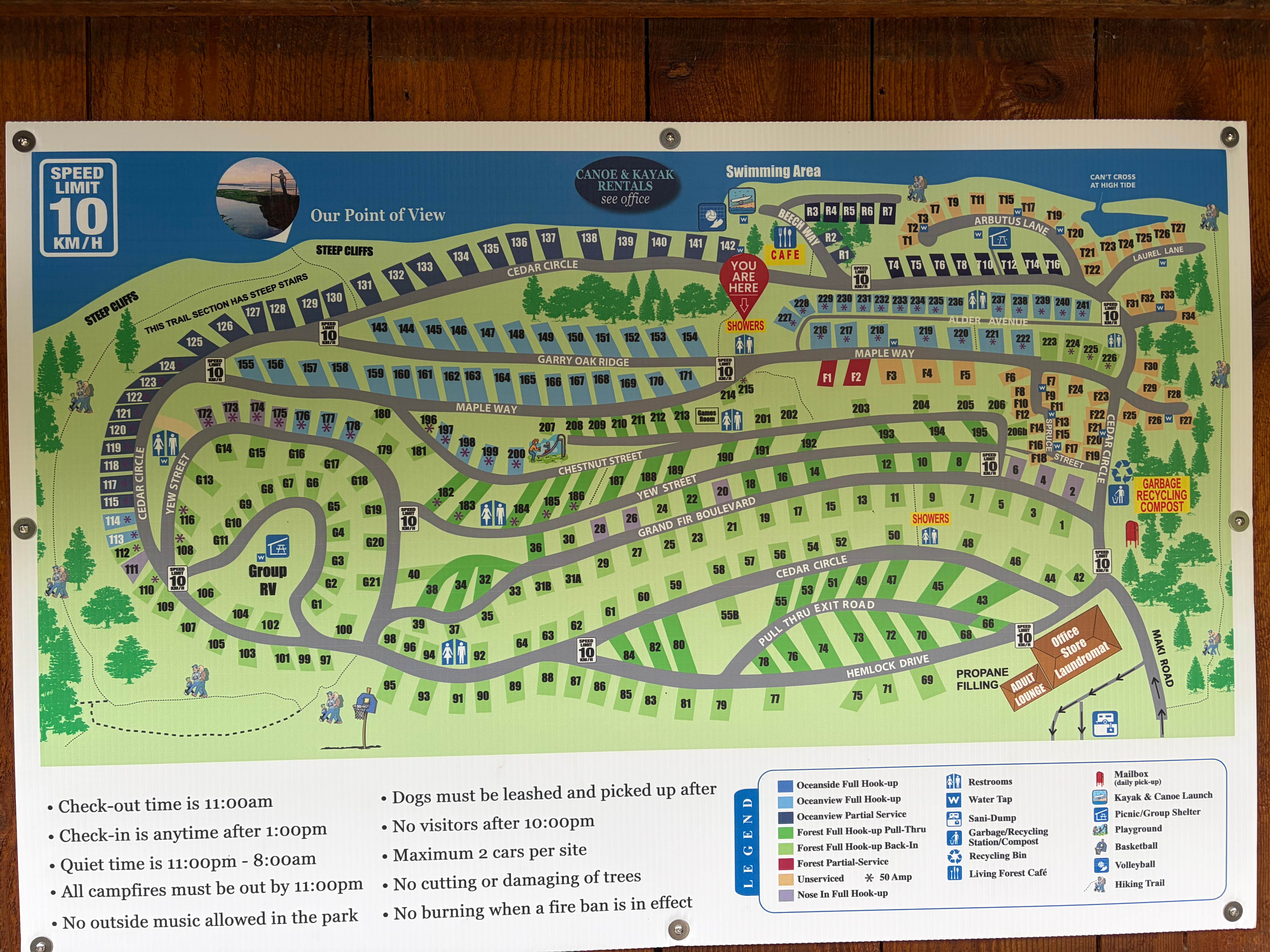 Camping near Little Qualicum Falls Provincial Park: Living Forest Oceanside Campground & RV Park, Point Roberts, Washington