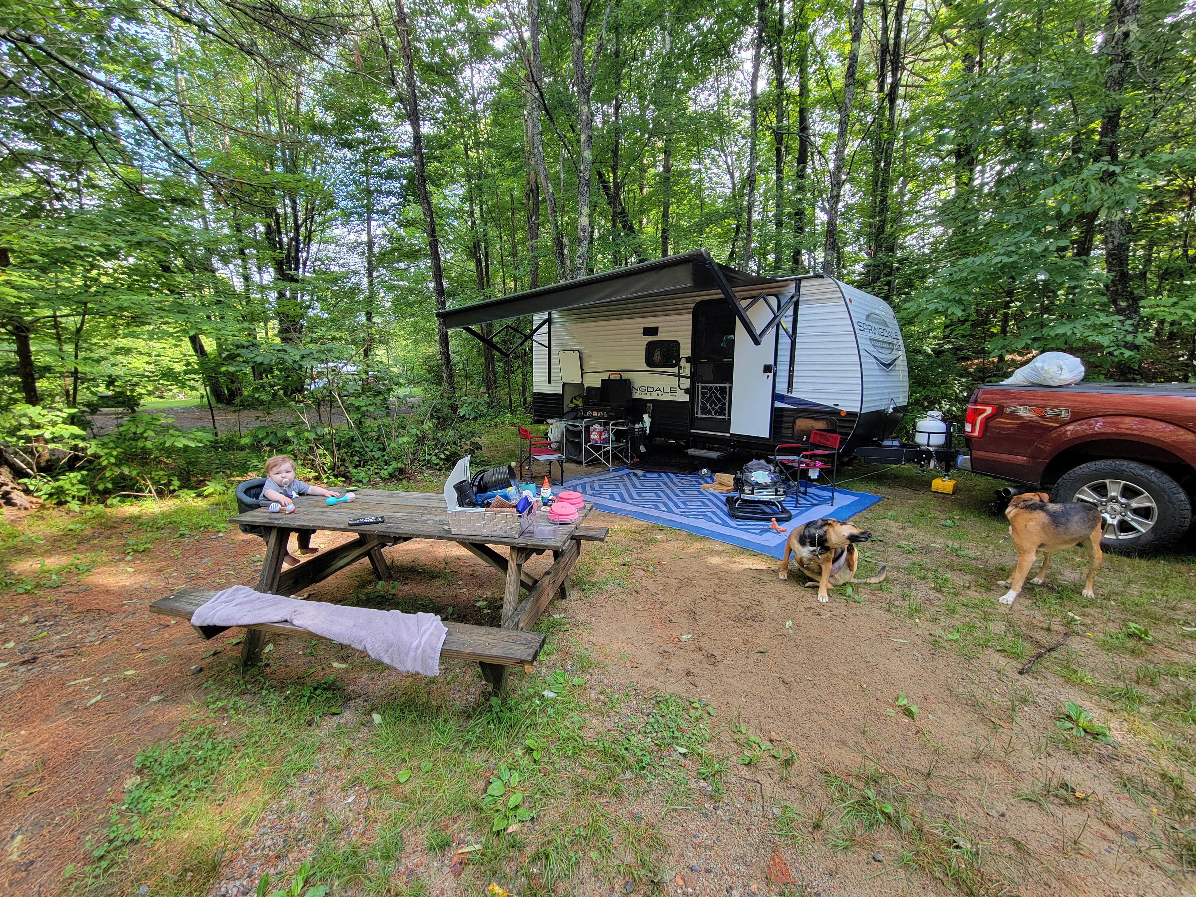 Brian R.'s photo at Twin Mountain Campground near Twin Mountain, NH