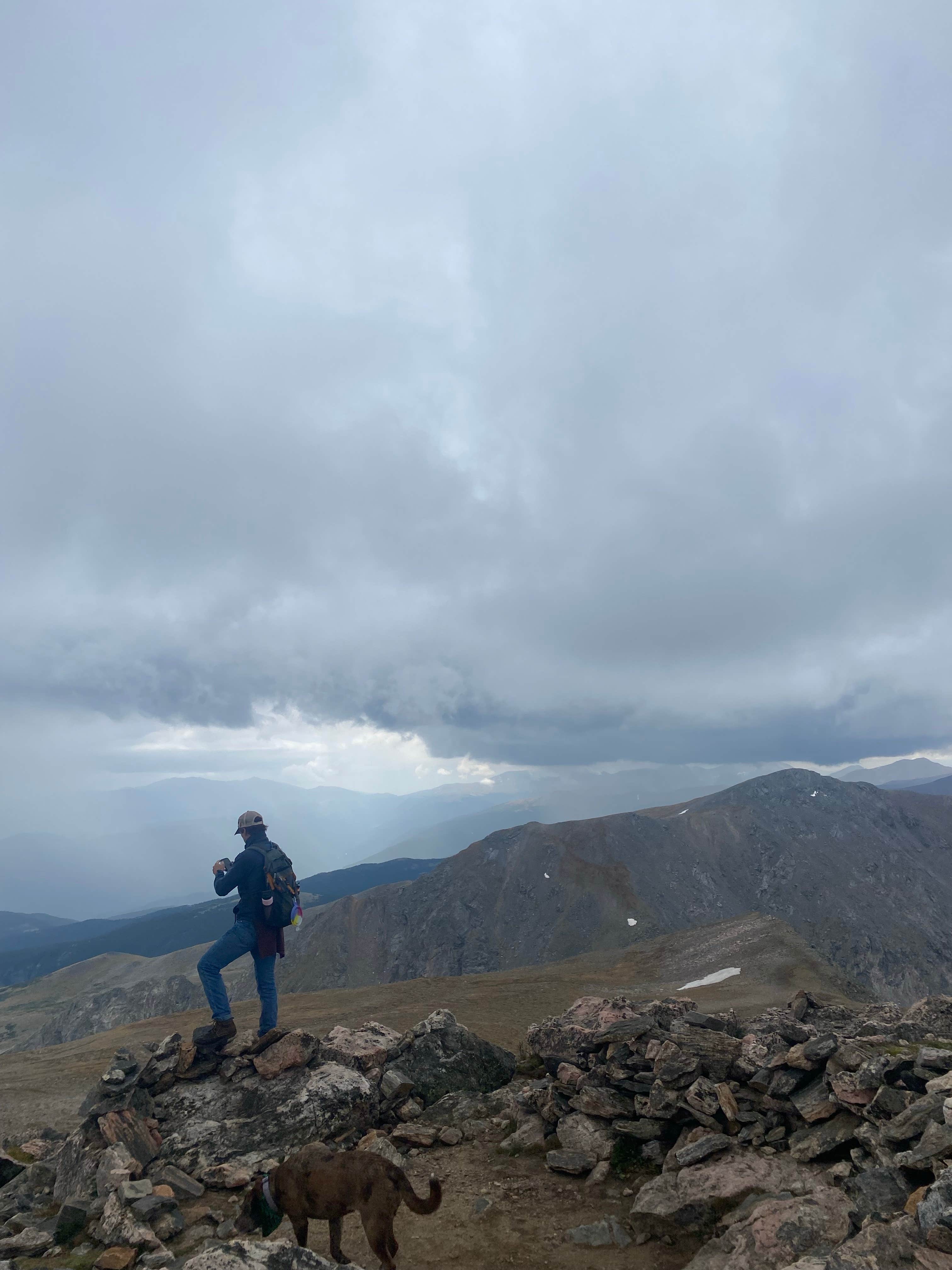 Luke Z.'s photo of camping with pets at Loch Lomond Dispersed near Silver Plume, CO