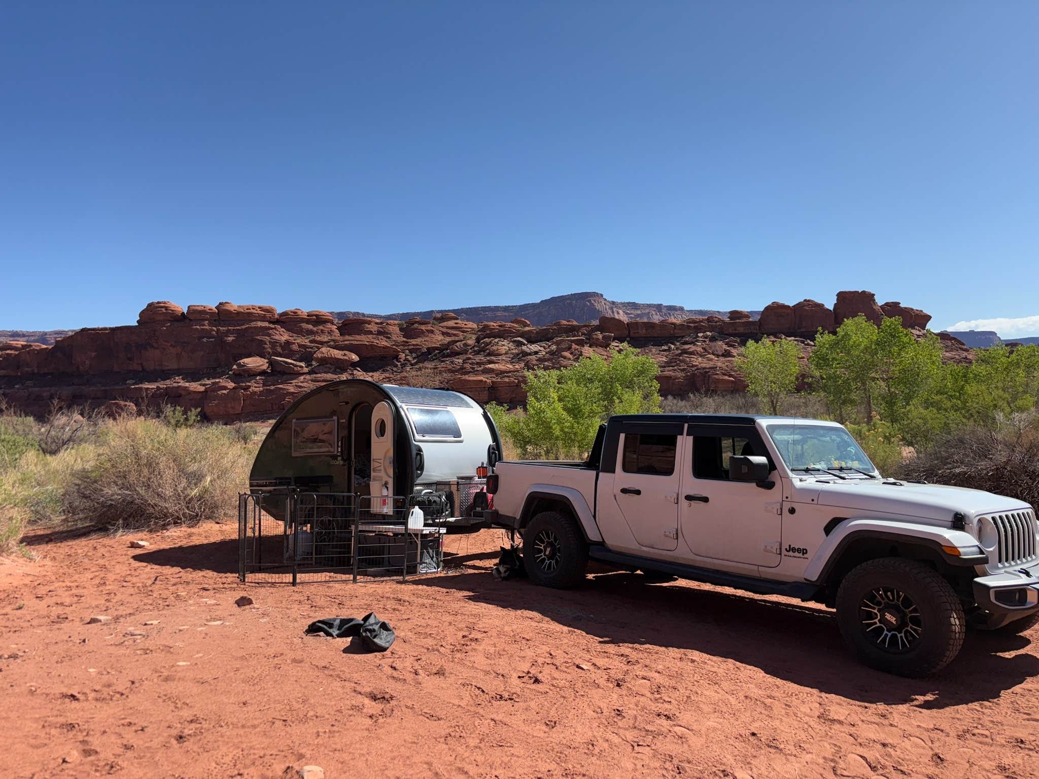 Camper-submitted photo at Lockhart Basin near Canyonlands National Park
