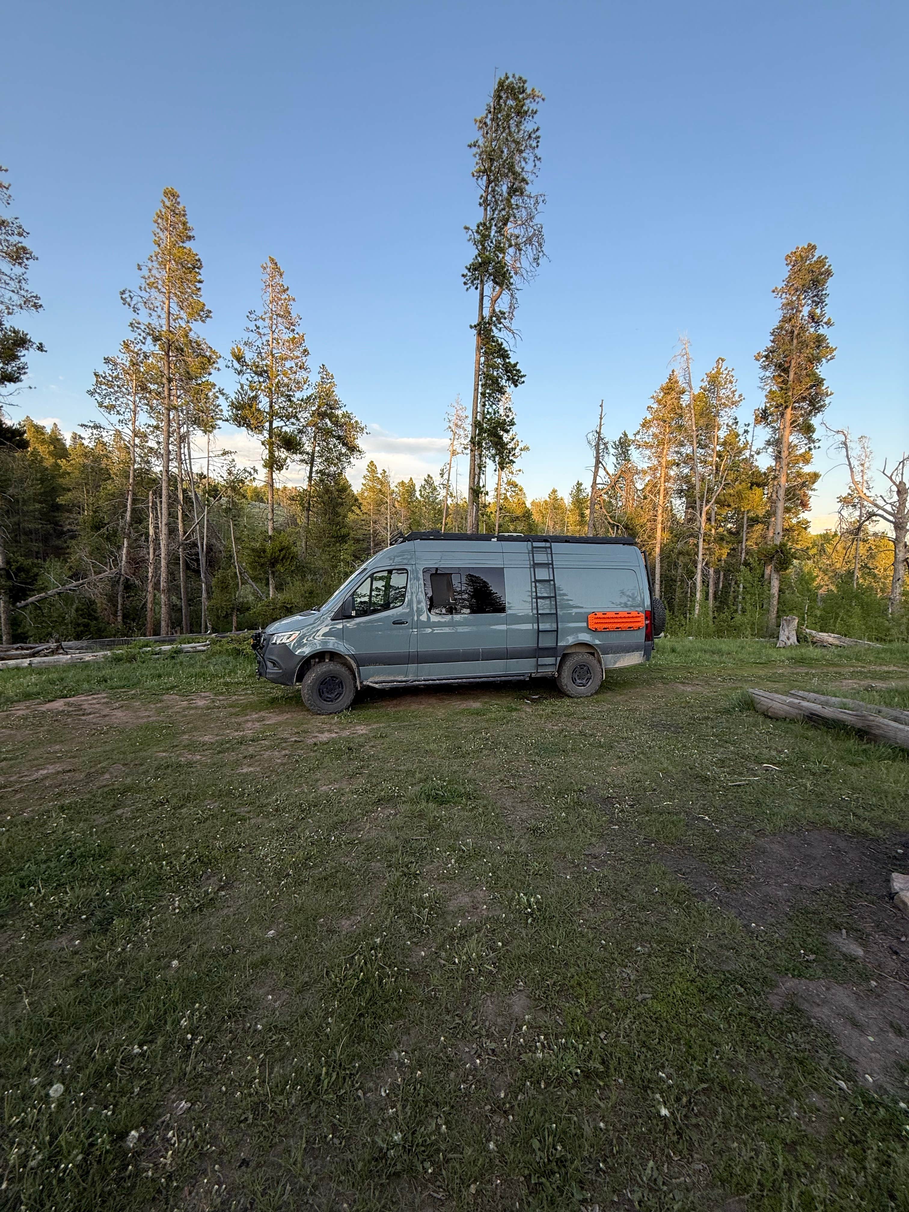 Camping near Vedawoo Dispersed Sunset Camp: Lodge Pole Dispersed Campsite, Buford, Wyoming