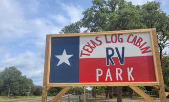 Camping near Mill Creek Ranch RV & Cottage Resort: TX Log Cabin RV Park, Canton, Texas