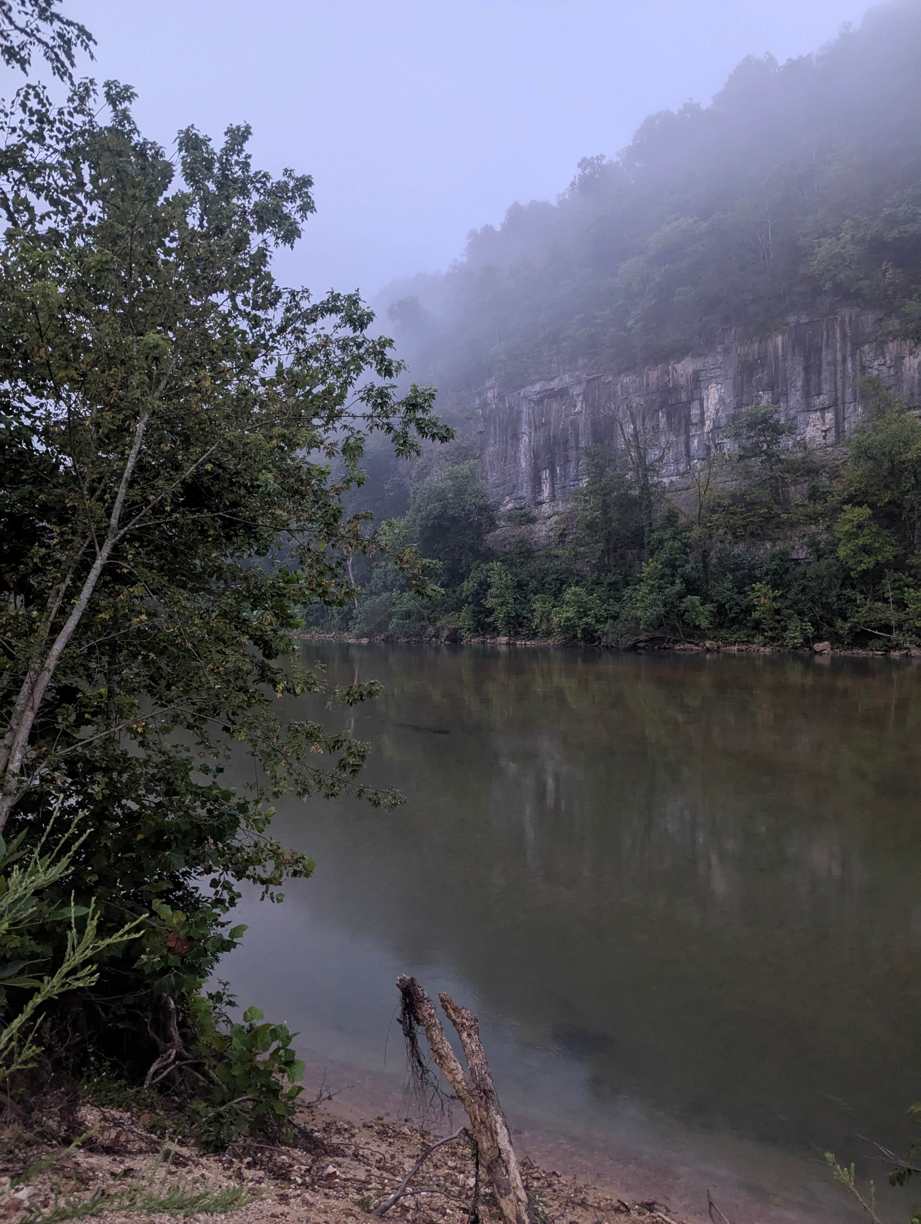 Camper-submitted photo at Log Yard Campground Backcountry Camping — Ozark National Scenic Riverway near Van Buren, MO