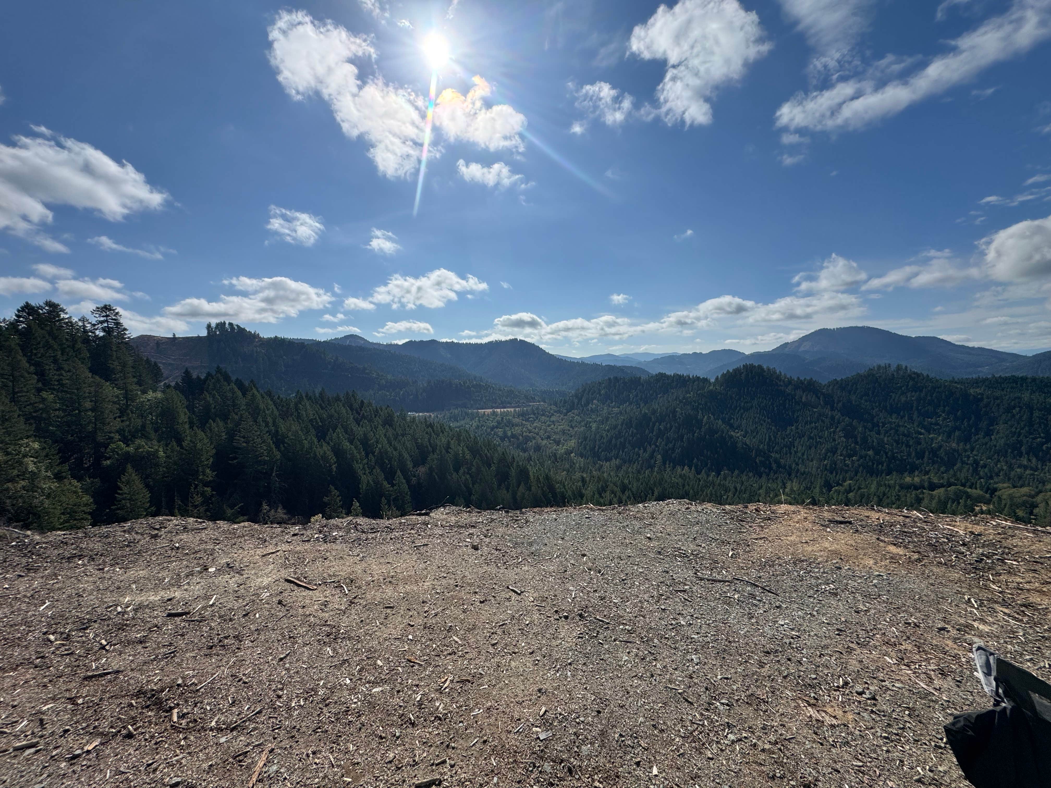 Camper-submitted photo at London Peak FS Road near Grants Pass, OR