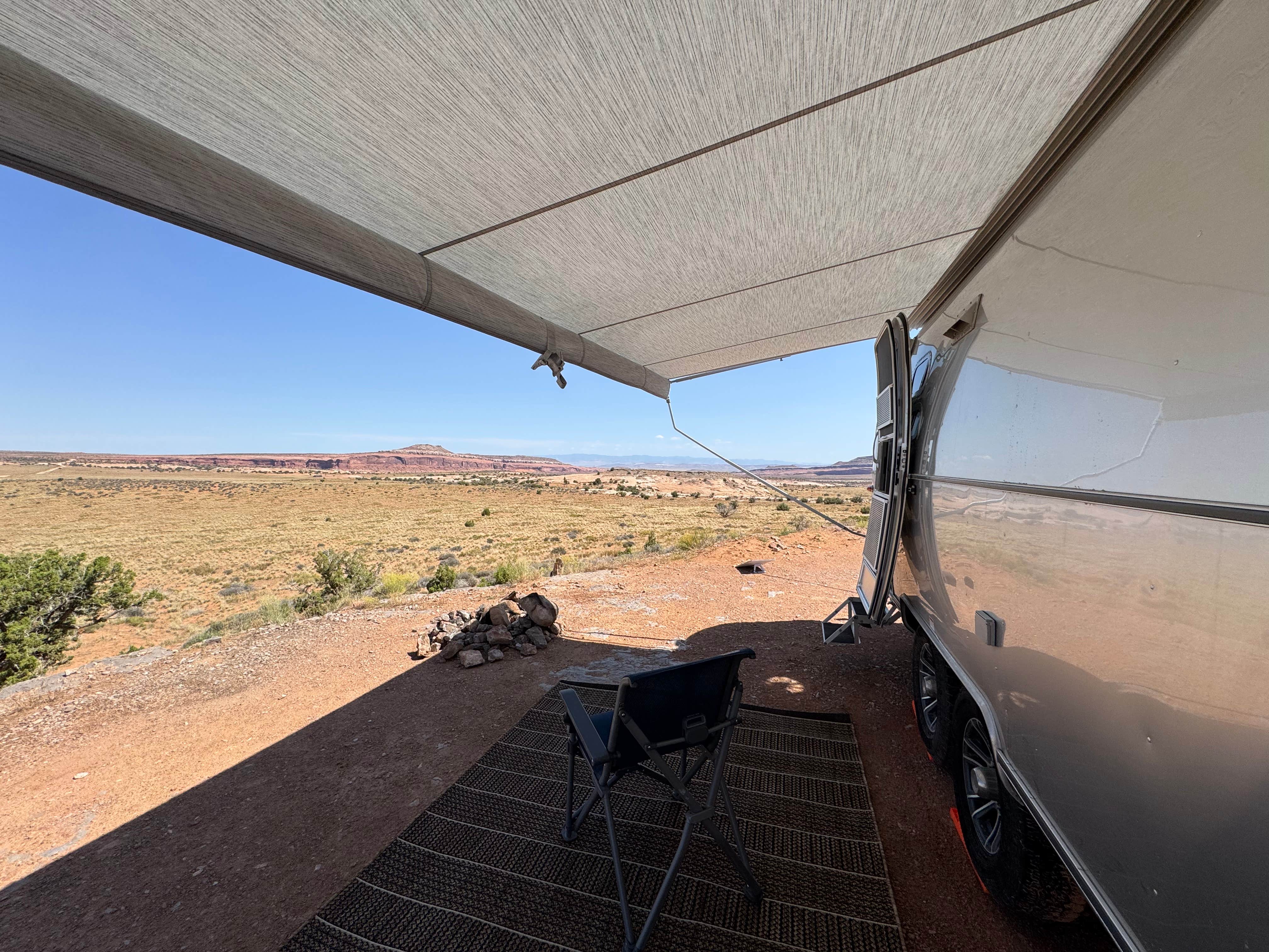 Allen P.'s photo of a dispersed camping area at BLM Dubinky Road Dispersed Camping near Arches National Park