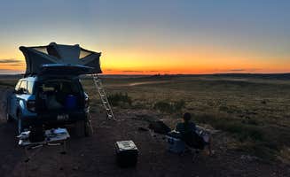 Amy P.'s photo of a dispersed camping area at Lone Mesa Dispersed Camping near Arches National Park