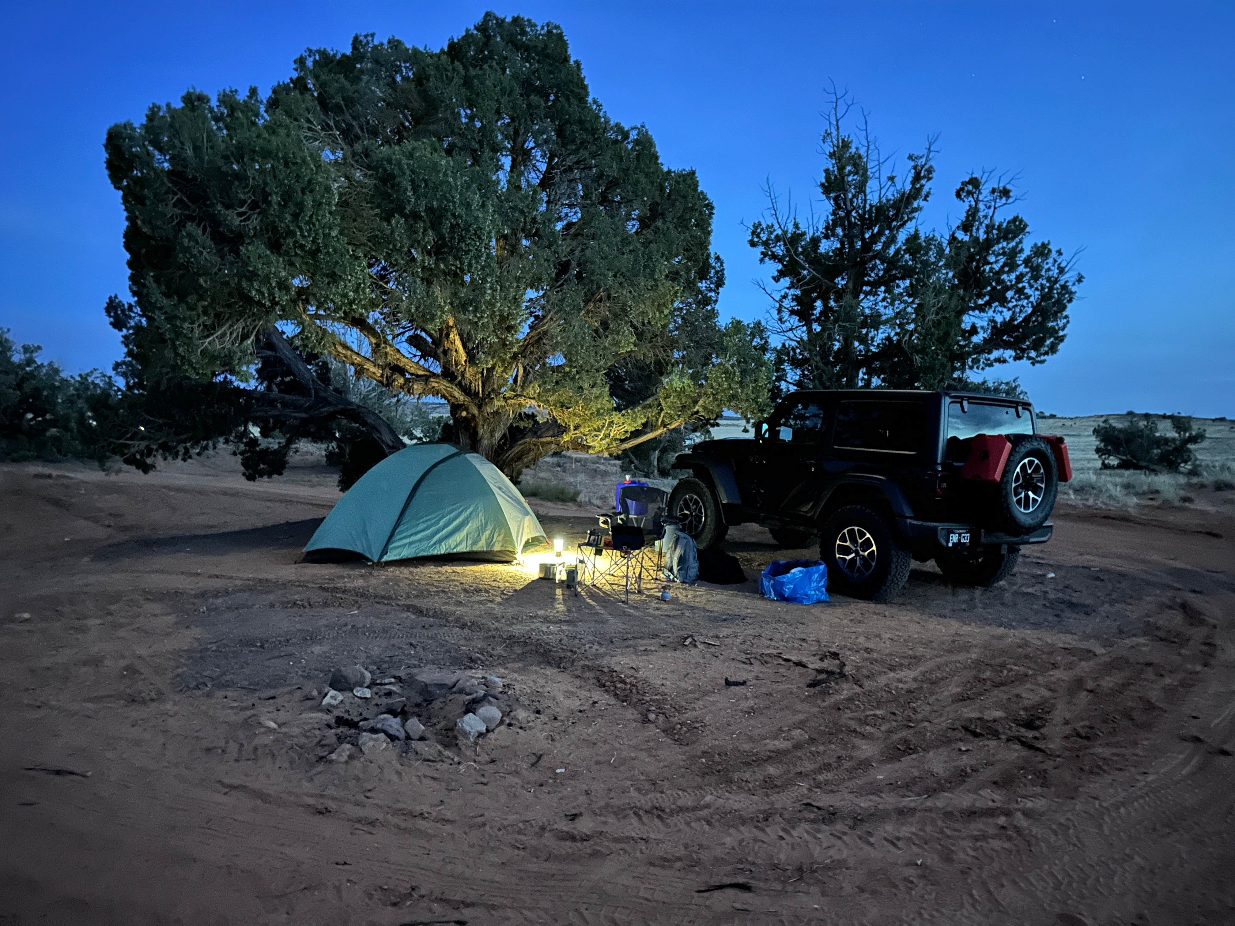 Lone Mesa Dispersed Camping