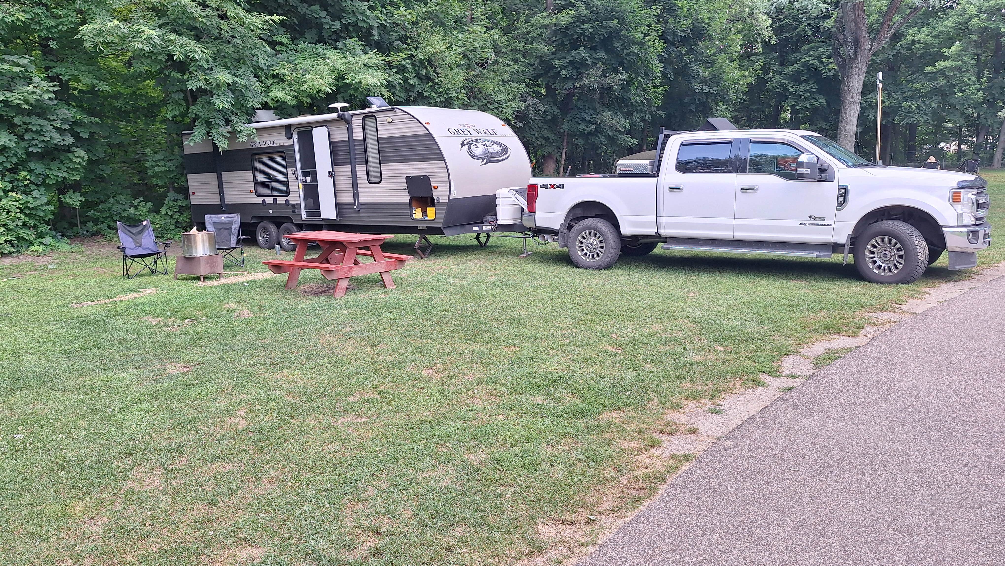 Camper-submitted photo at Lone Pine Campsites near Stowe, VT
