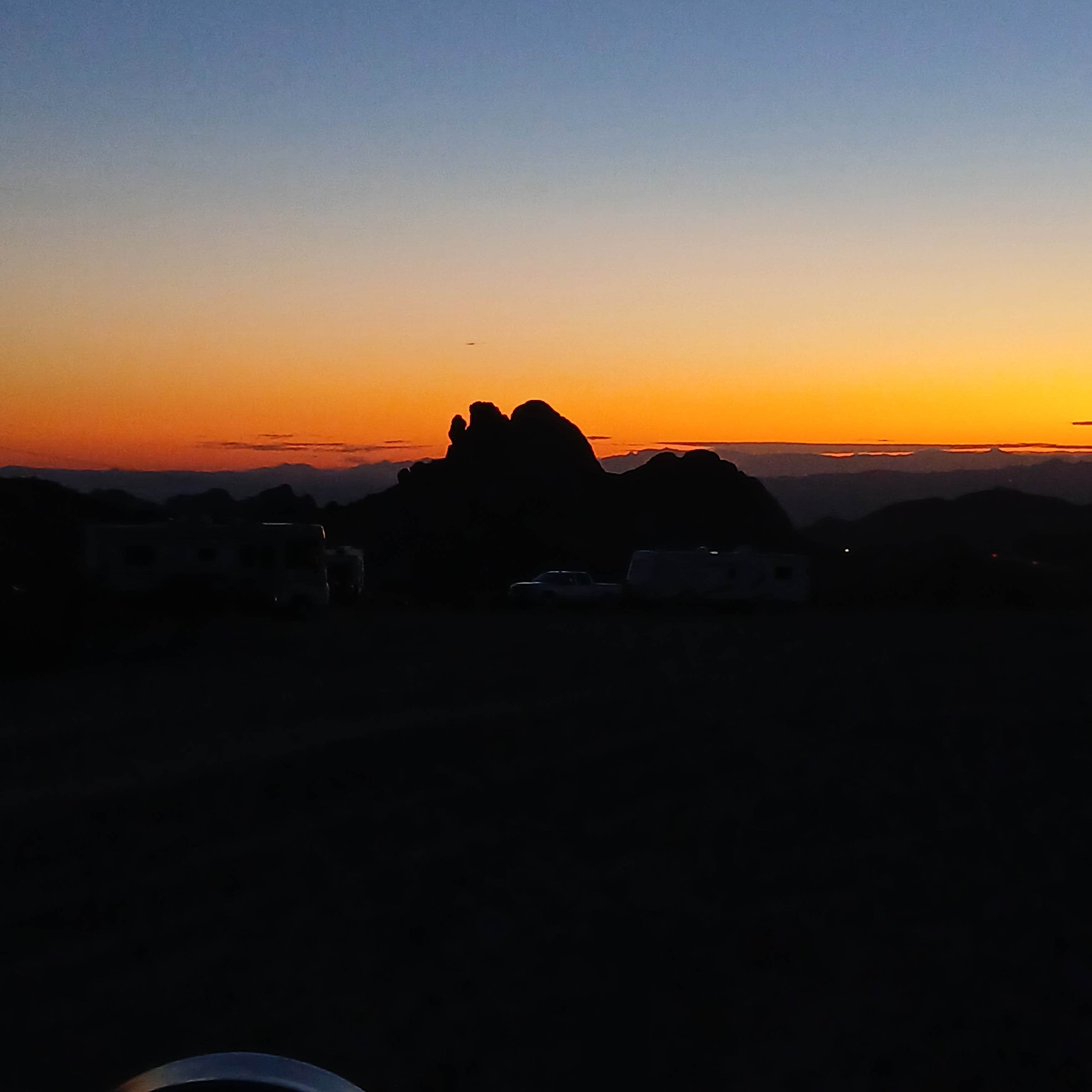 Dawn D.'s photo of a dispersed camping area at Lone Tree Dispersed Camping BLM near Mohave Valley, AZ