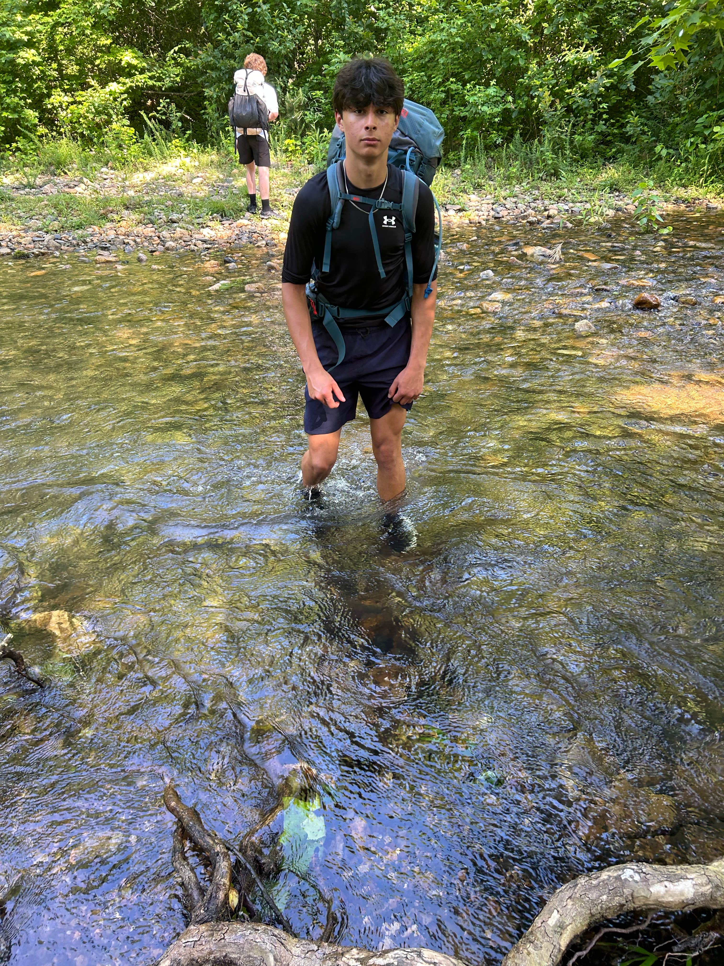 Camper-submitted photo at Long Creek Campsite on the Eagle Rock Loop near Caddo Gap, AR