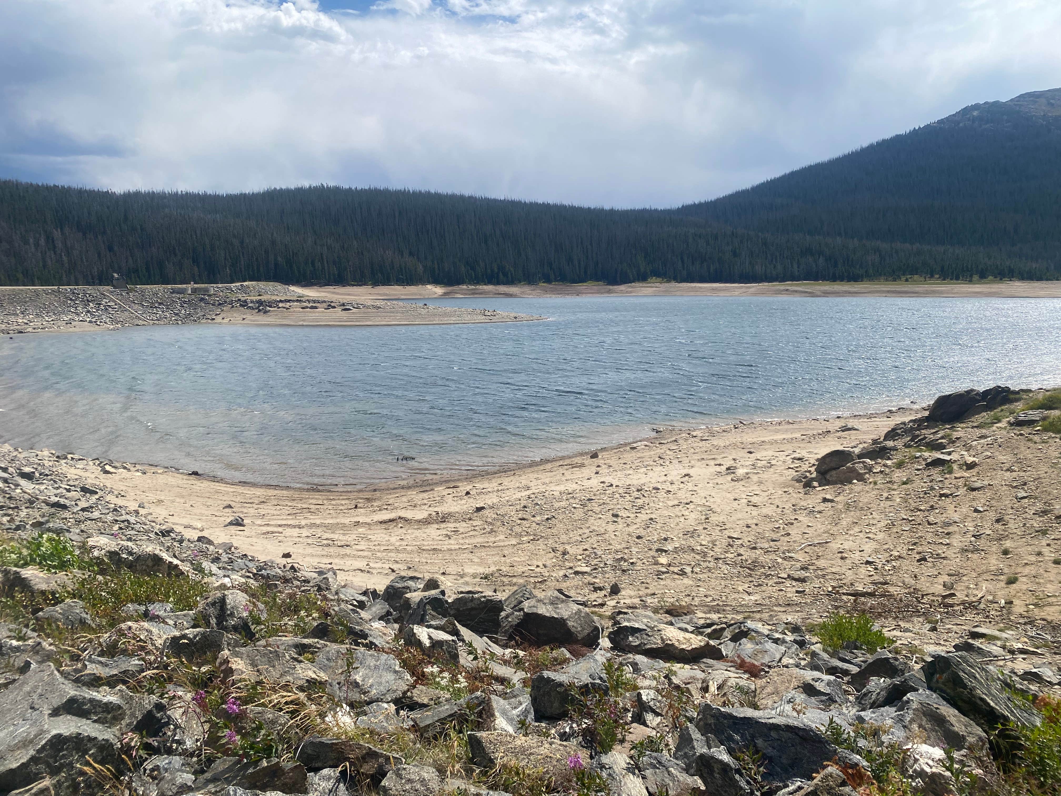 shawn L.'s photo of a dispersed camping area at Long Draw Reservoir Dispersed Camping near Estes Park, CO