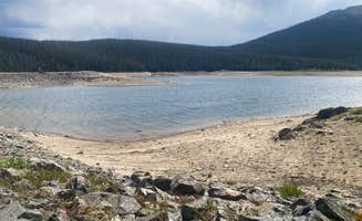 shawn L.'s photo of a dispersed camping area at Long Draw Reservoir Dispersed Camping near Estes Park, CO