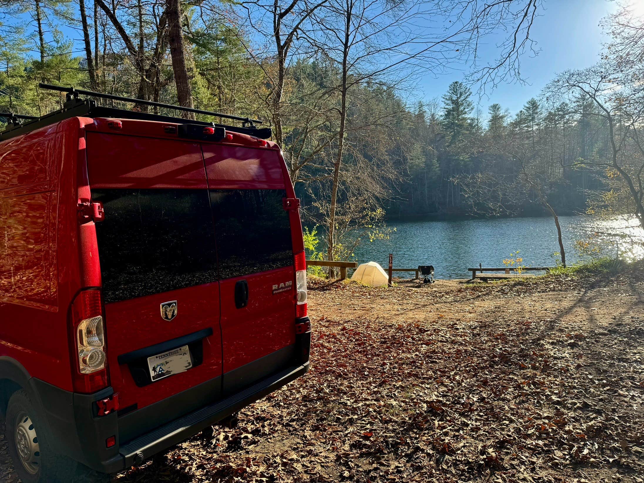 Camper-submitted photo at Long Hungry Road Dispersed Campsites near Robbinsville, NC