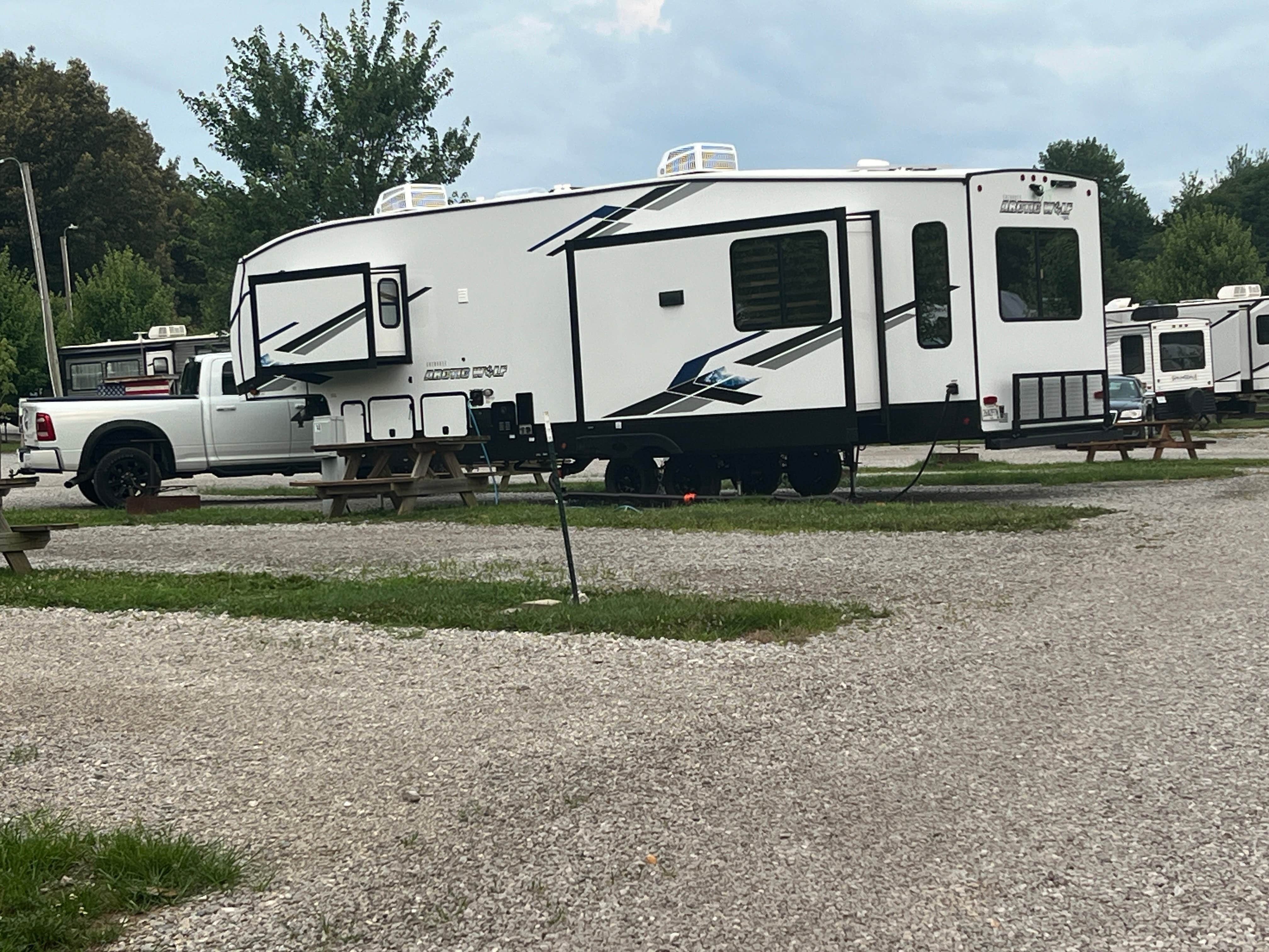 Camper-submitted photo at Longview RV Park near Fort Knox, KY