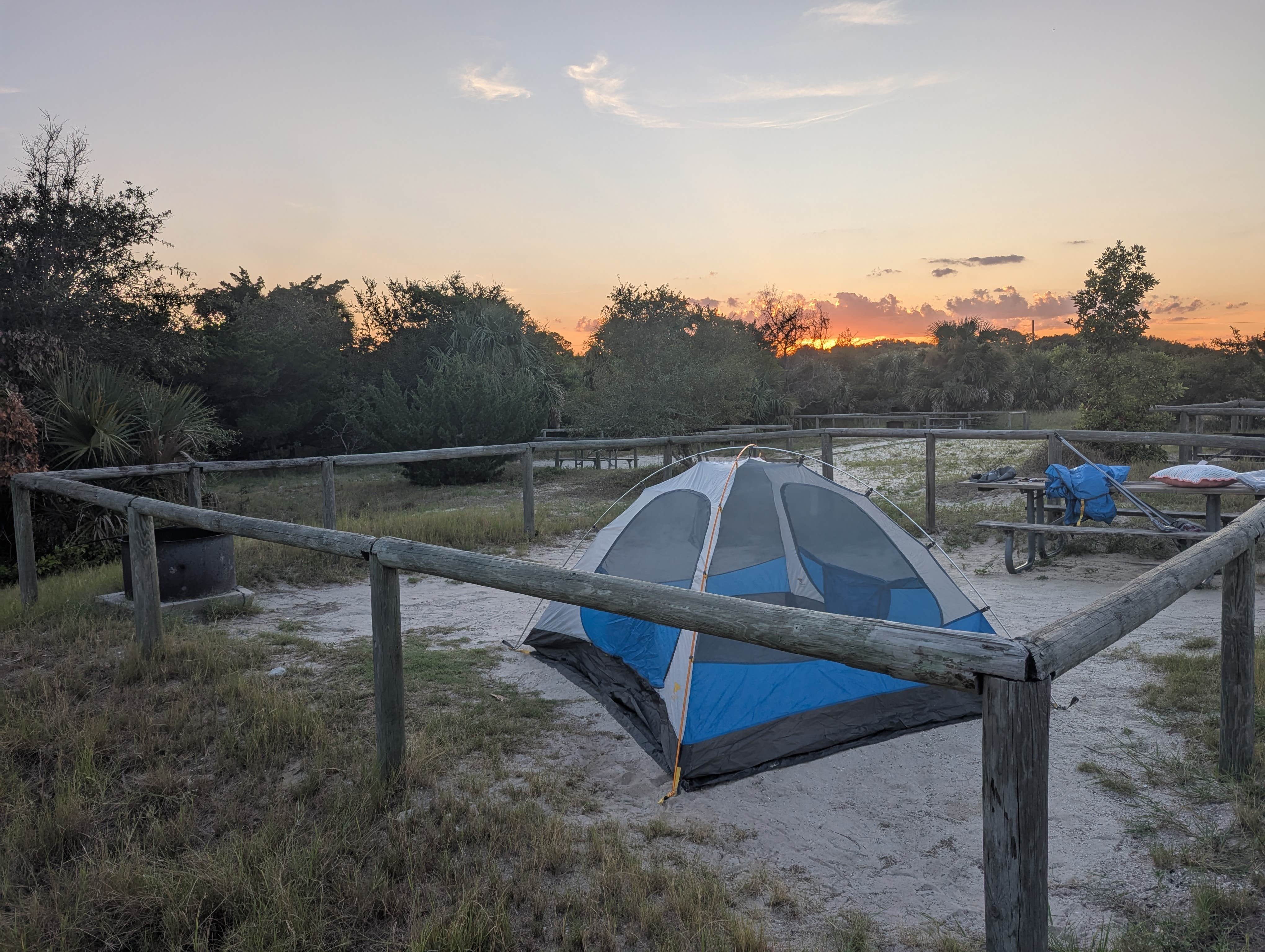 Camper submitted image from Atlantic Beach Campground — Fort Clinch State Park - 1