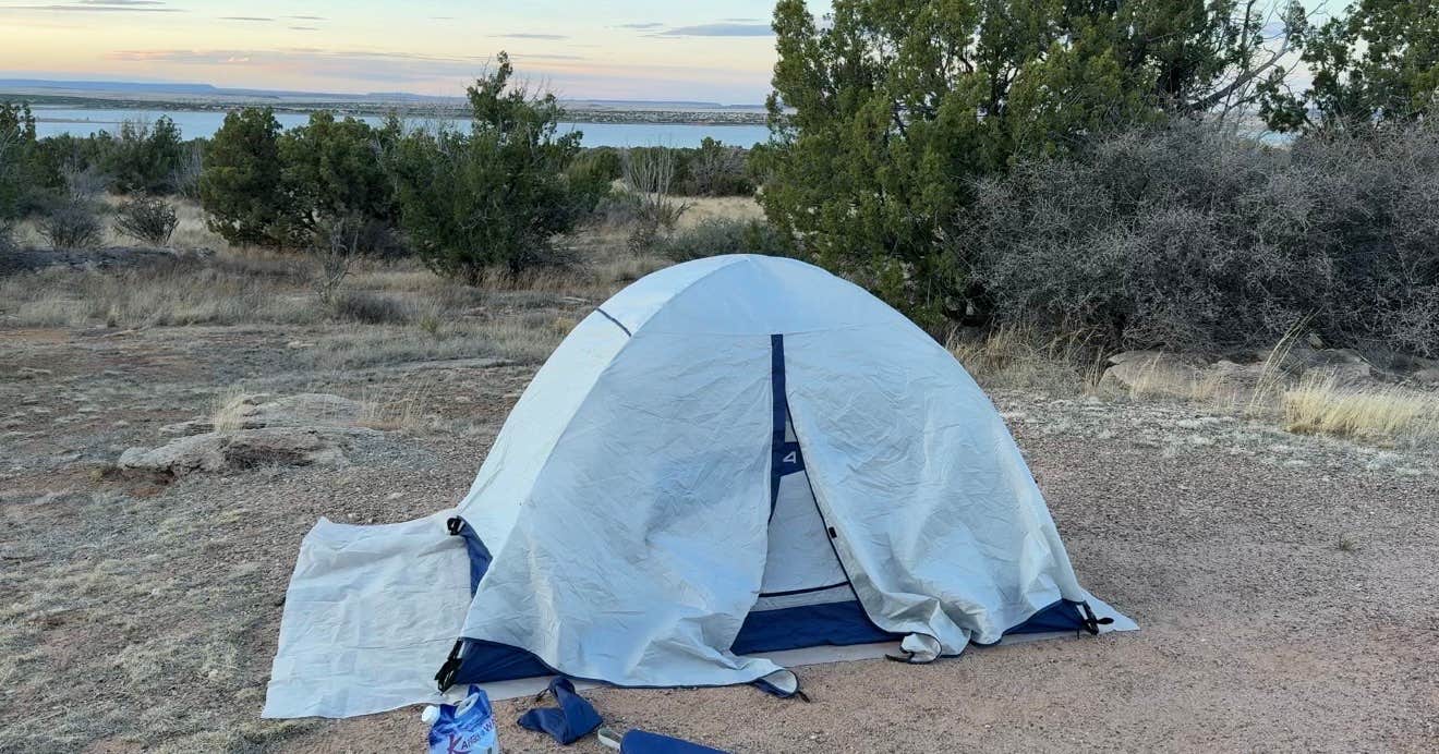 Camper-submitted photo at Los Tanos Campground — Santa Rosa Lake State Park near Santa Rosa, NM