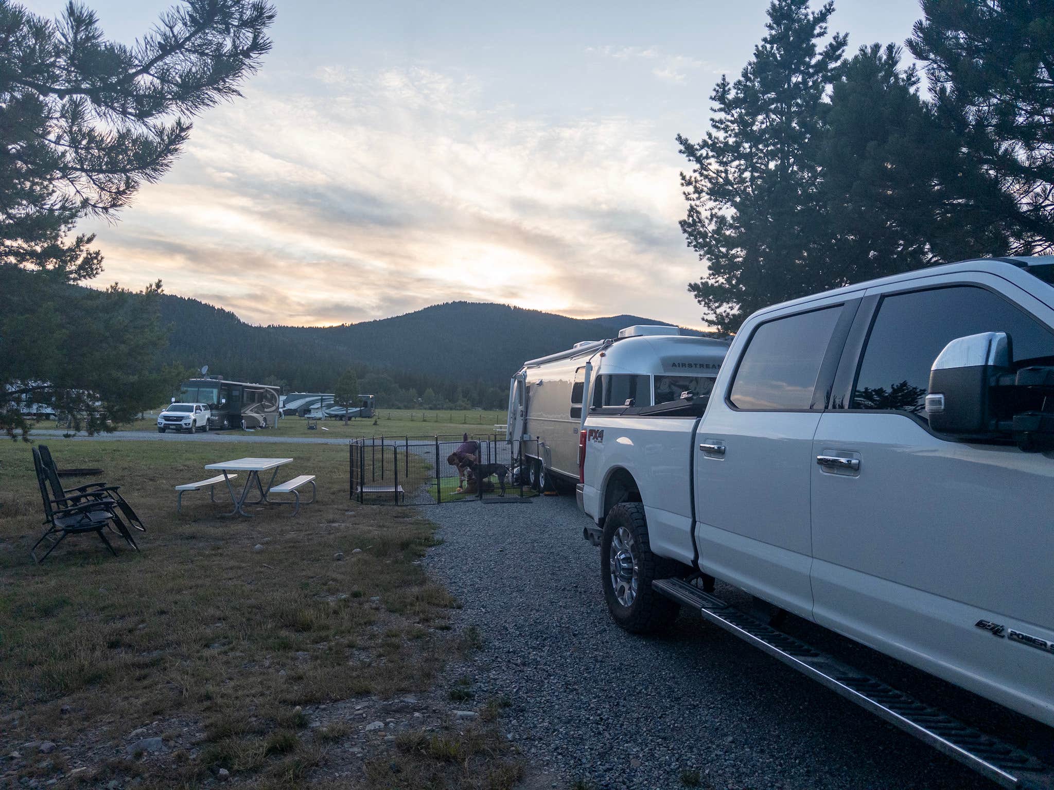 Soren B.'s photo of rv camping at Lost Moose Meadows Campground near Augusta, MT