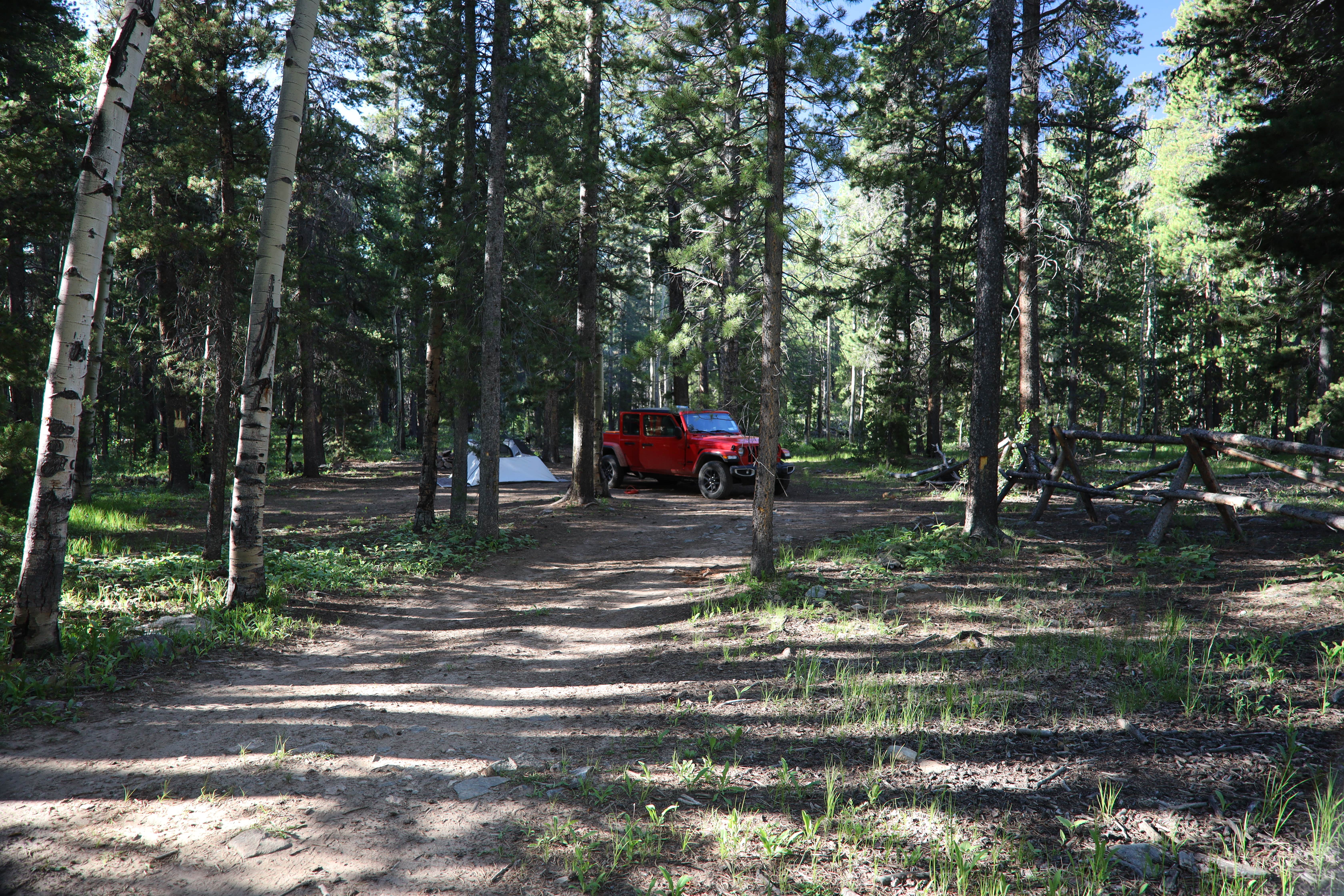 Jtimothy M.'s photo of a dispersed camping area at Lost Mountain Site-3 near Poncha Springs, CO