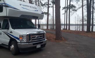 Lea B.'s photo of rv camping at Corney Lake South Shore Campground near Fairbanks, LA