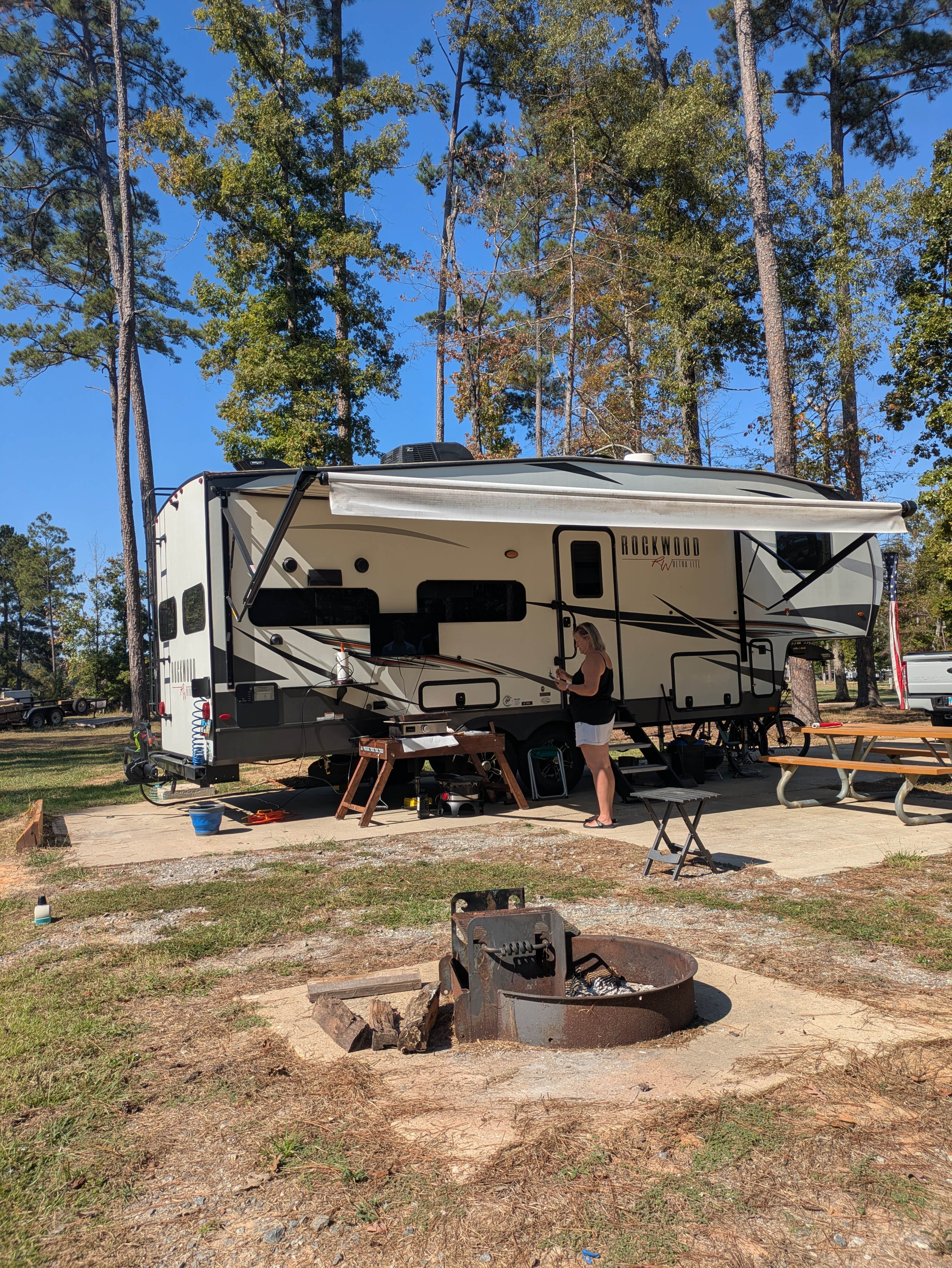 Bob M.'s photo of rv camping at Jimmie Davis State Park Campground near Bienville, LA
