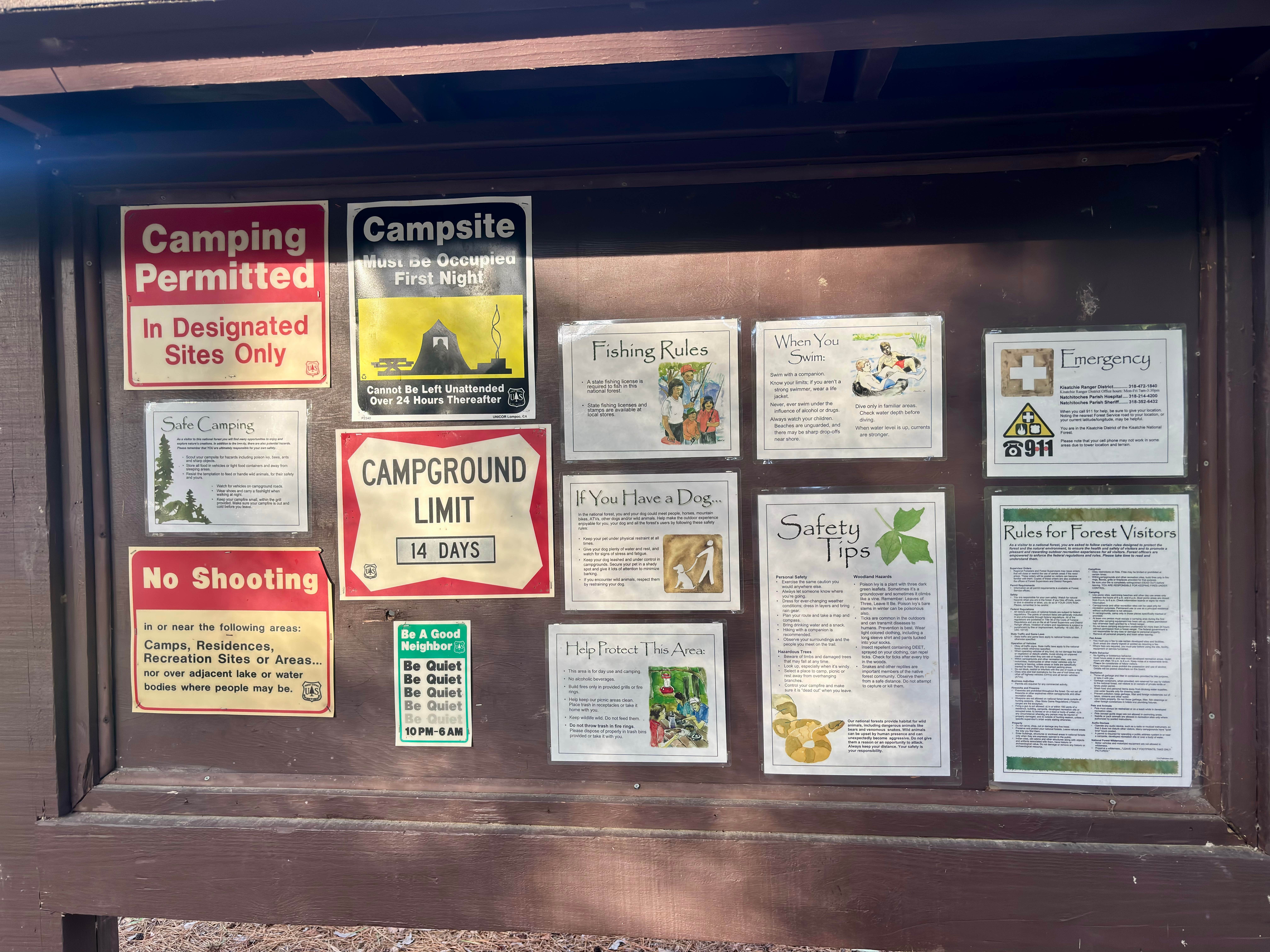 Marcie P.'s photo of camping with pets at Kisatchie Bayou Complex near Sabine National Forest