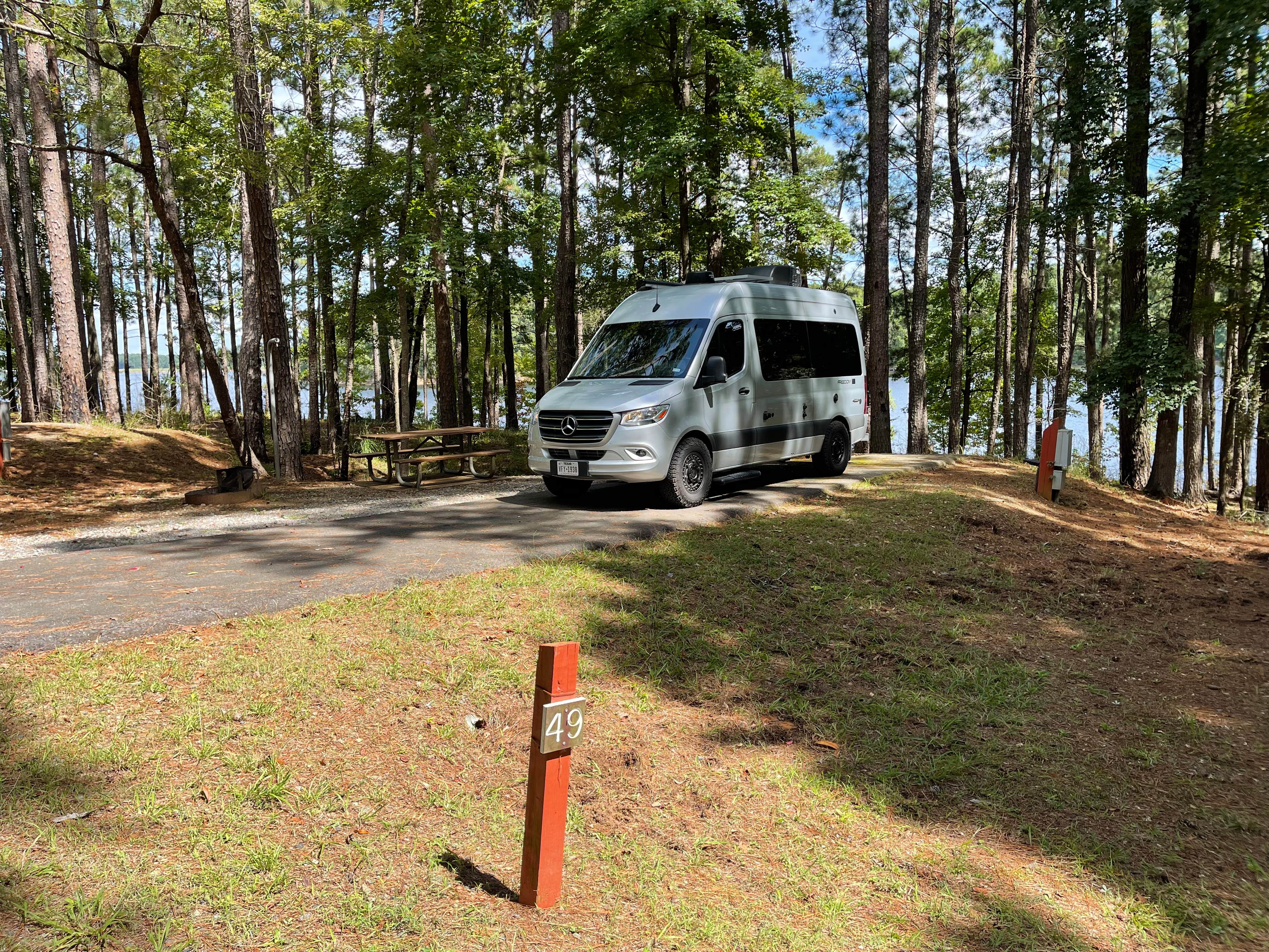 Cindy S.'s photo of rv camping at Lake Claiborne State Park Campground near Chatham, LA