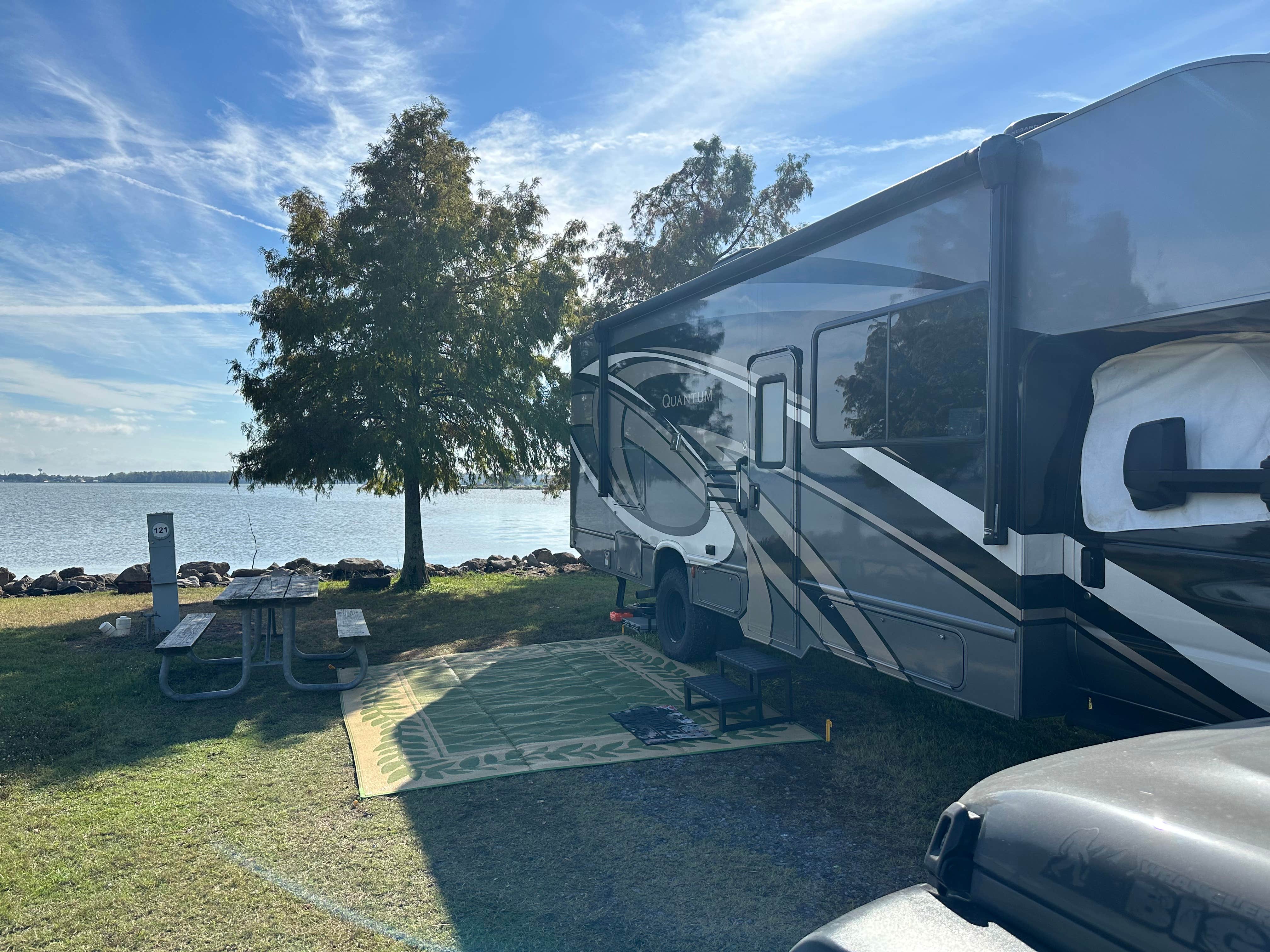 James P.'s photo of rv camping at Lake End Park Campground & Marina near Lockport, LA