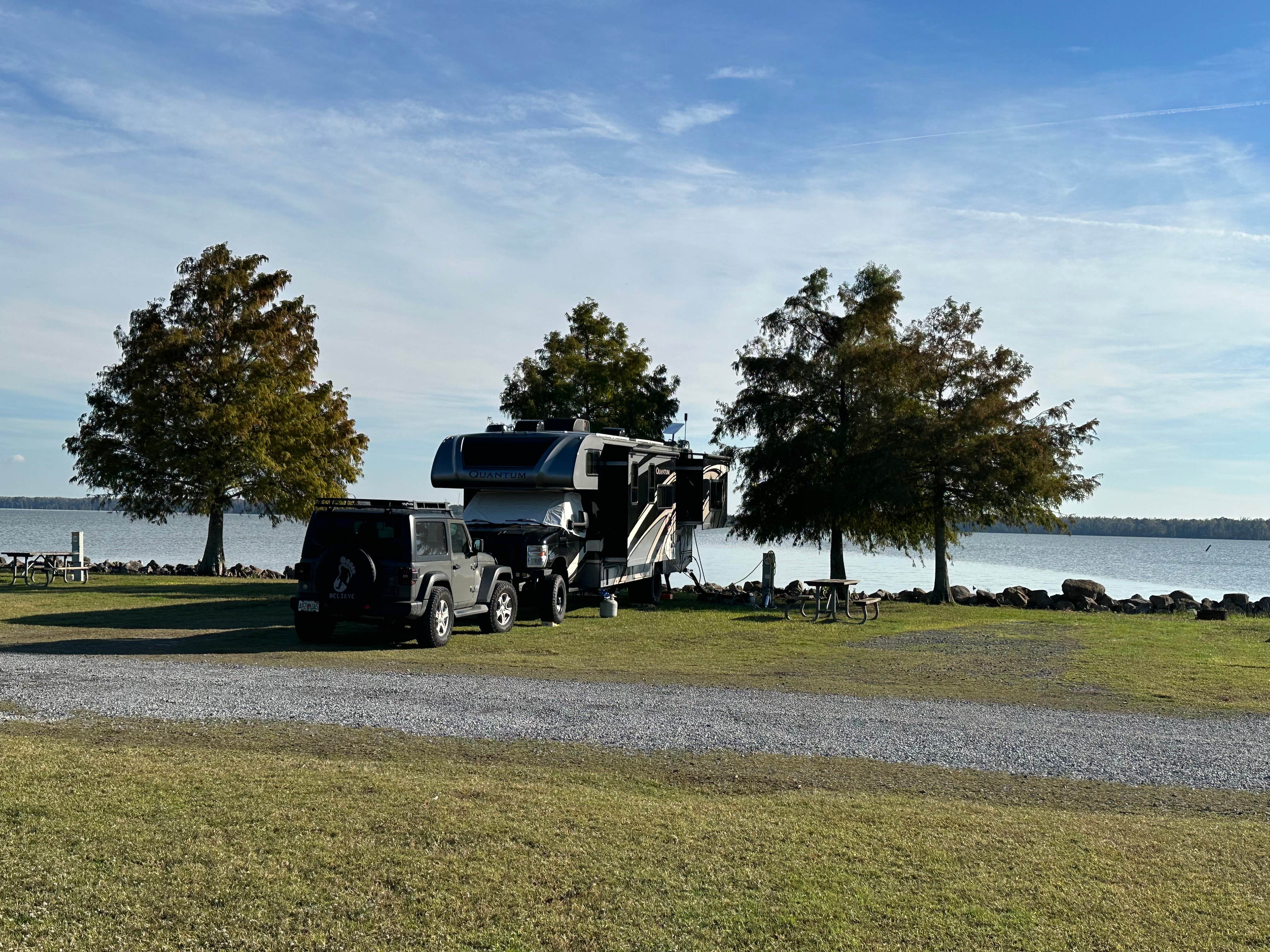James P.'s photo of rv camping at Lake End Park Campground & Marina near Franklin, LA