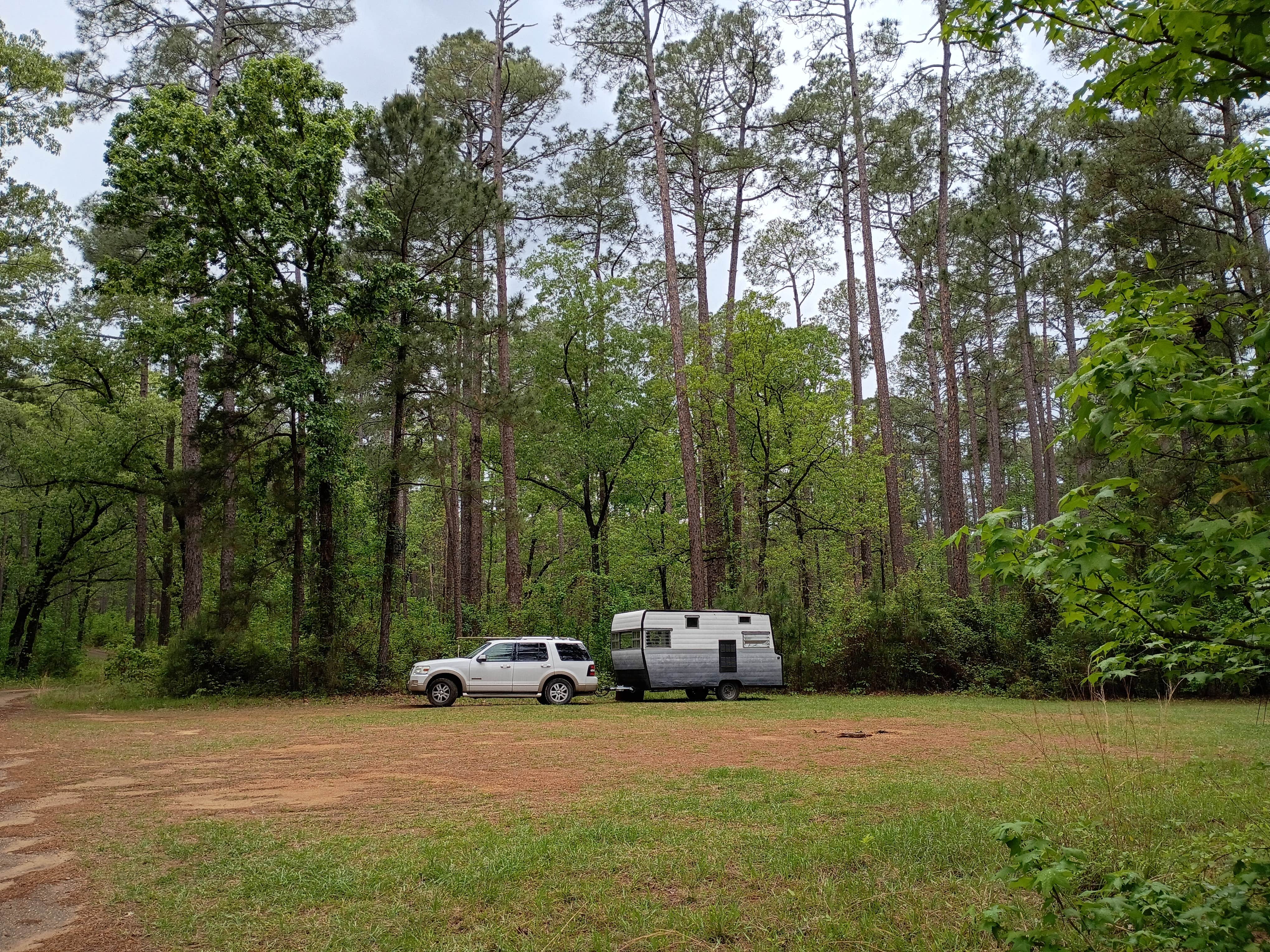 Glen B.'s photo of rv camping at Valentine Lake Northshore Campground near Rhinehart, LA