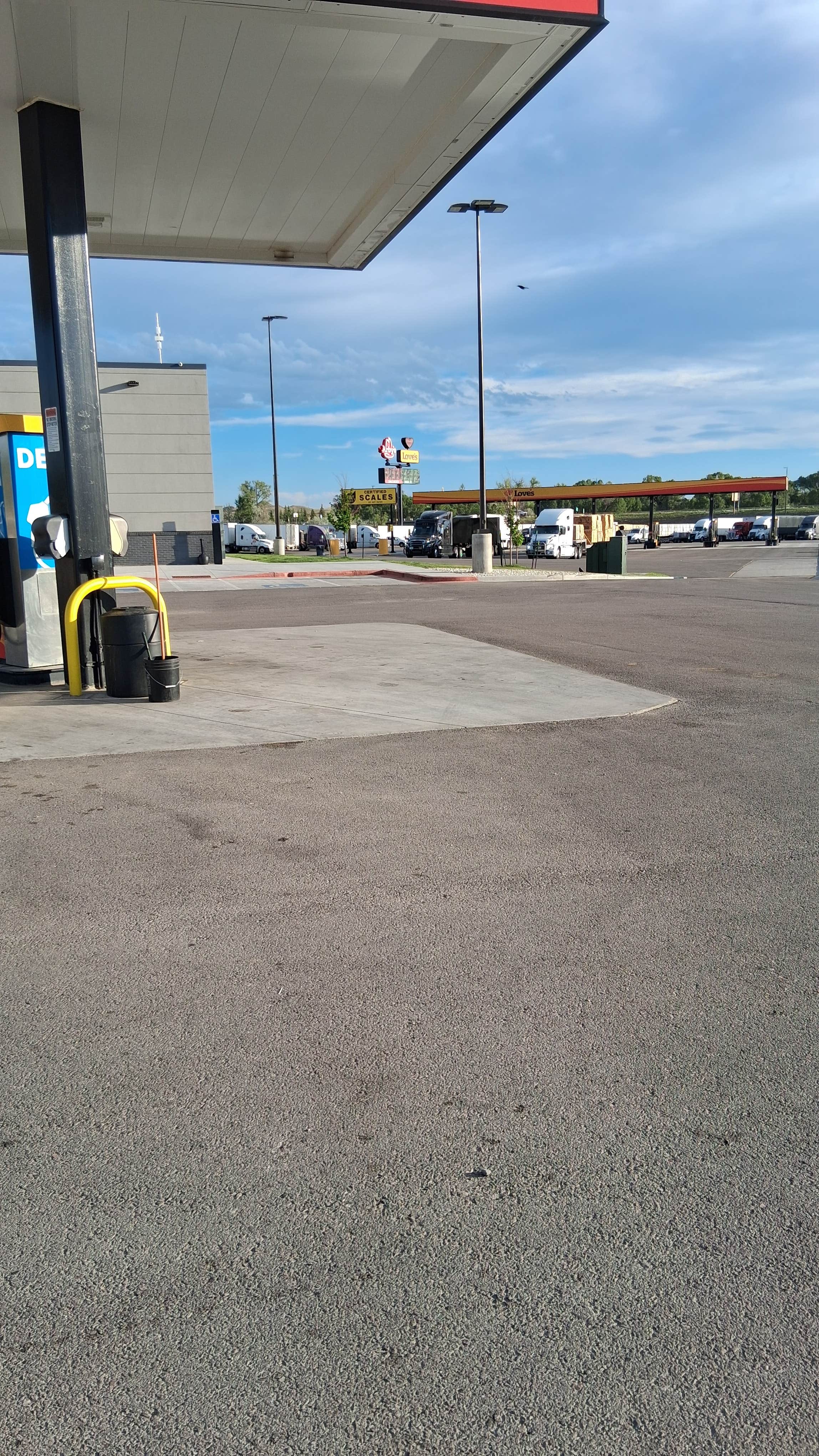 Camper-submitted photo at Love's RV Hookup-Buffalo WY 965 near Buffalo, WY