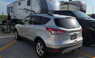 Noah P.'s photo of rv camping at Love's RV Hookup-Cameron MO 837 near Lathrop, MO